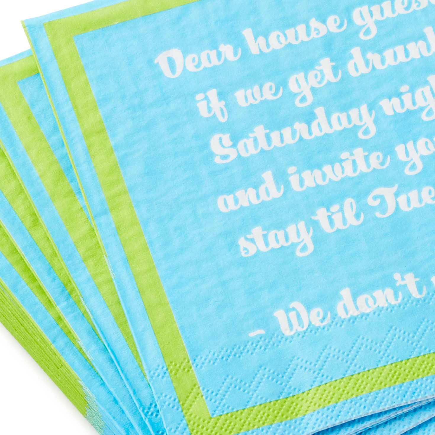 Drinks on Me Mr. Rogers Funny Party Napkins, Pack of 20