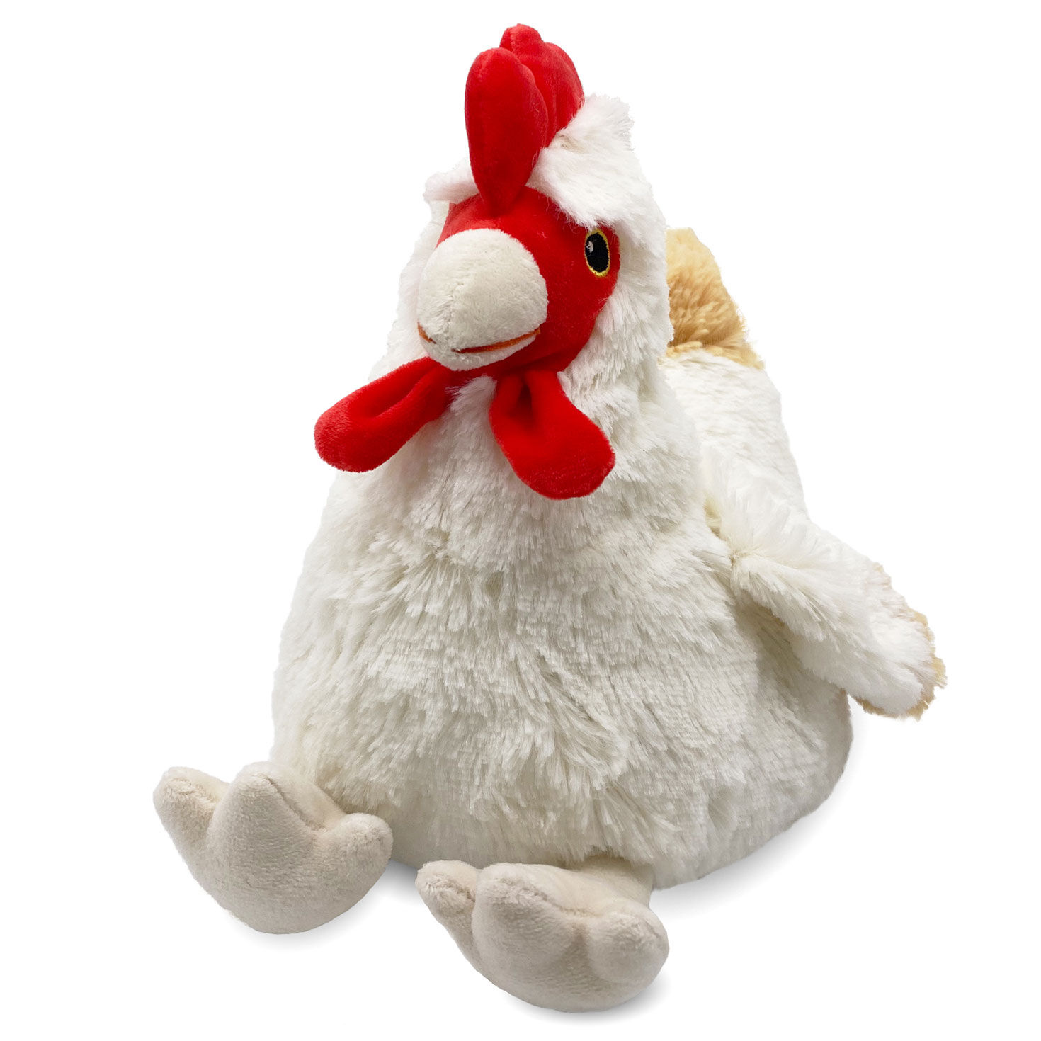 Intelex Warmies Chicken Scented Stuffed Animal, 10"