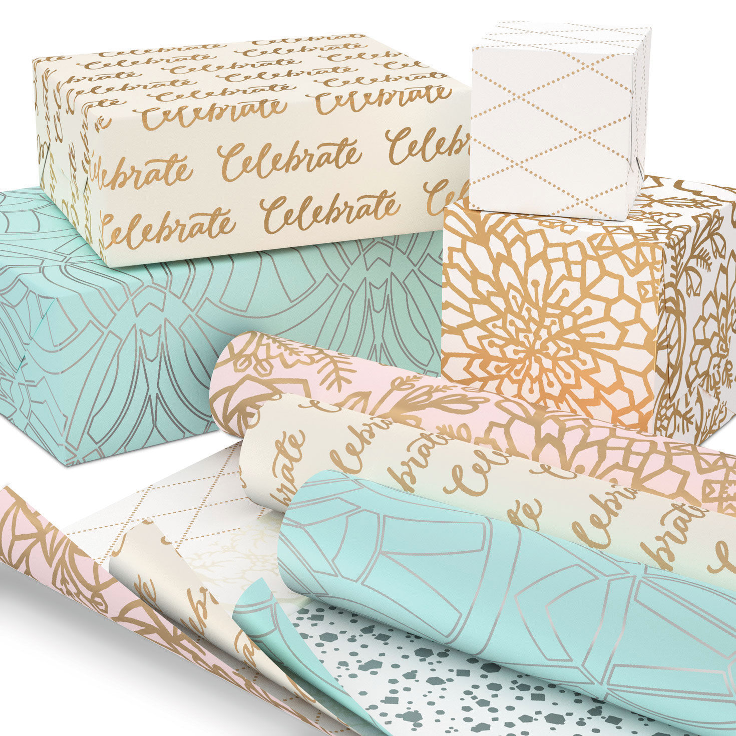 5688-pretty-pastels-3-pack-reversible-wrapping-paper-75-sq-ft-total-2.jpg Pretty Pastels 3-Pack Reversible Wrapping Paper, 75 sq. ft. total