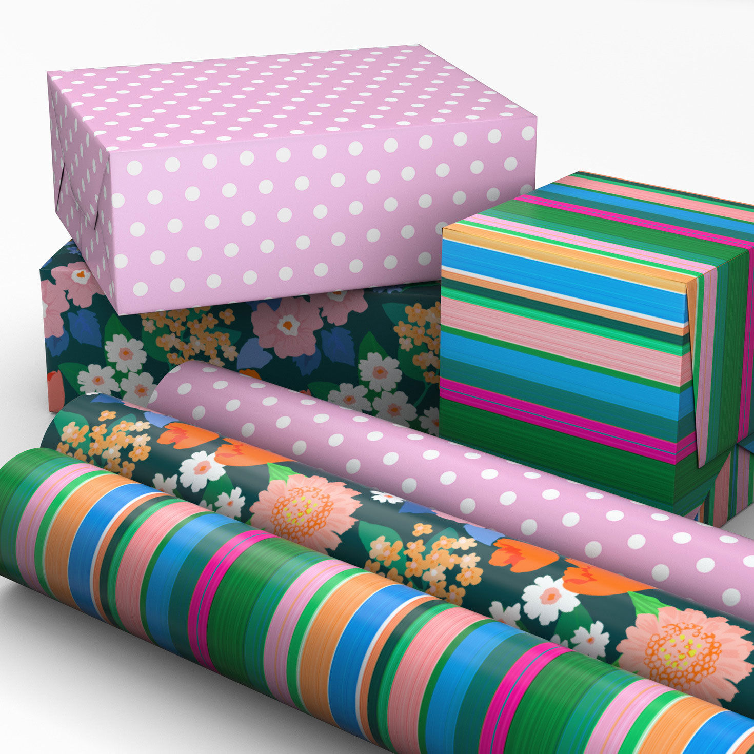 5711-fun-designs-3-pack-assorted-wrapping-paper-mini-roll-bundle-45-sq-ft-total-2.jpg Fun Designs 3-Pack Assorted Wrapping Paper Mini Roll Bundle, 45 sq. ft. total