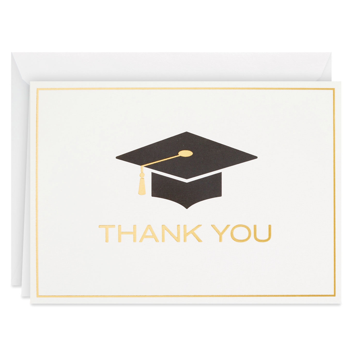 5724-mortarboard-blank-graduation-thank-you-notes-pack-of-40-1.jpg Mortarboard Blank Graduation Thank-You Notes, Pack of 40