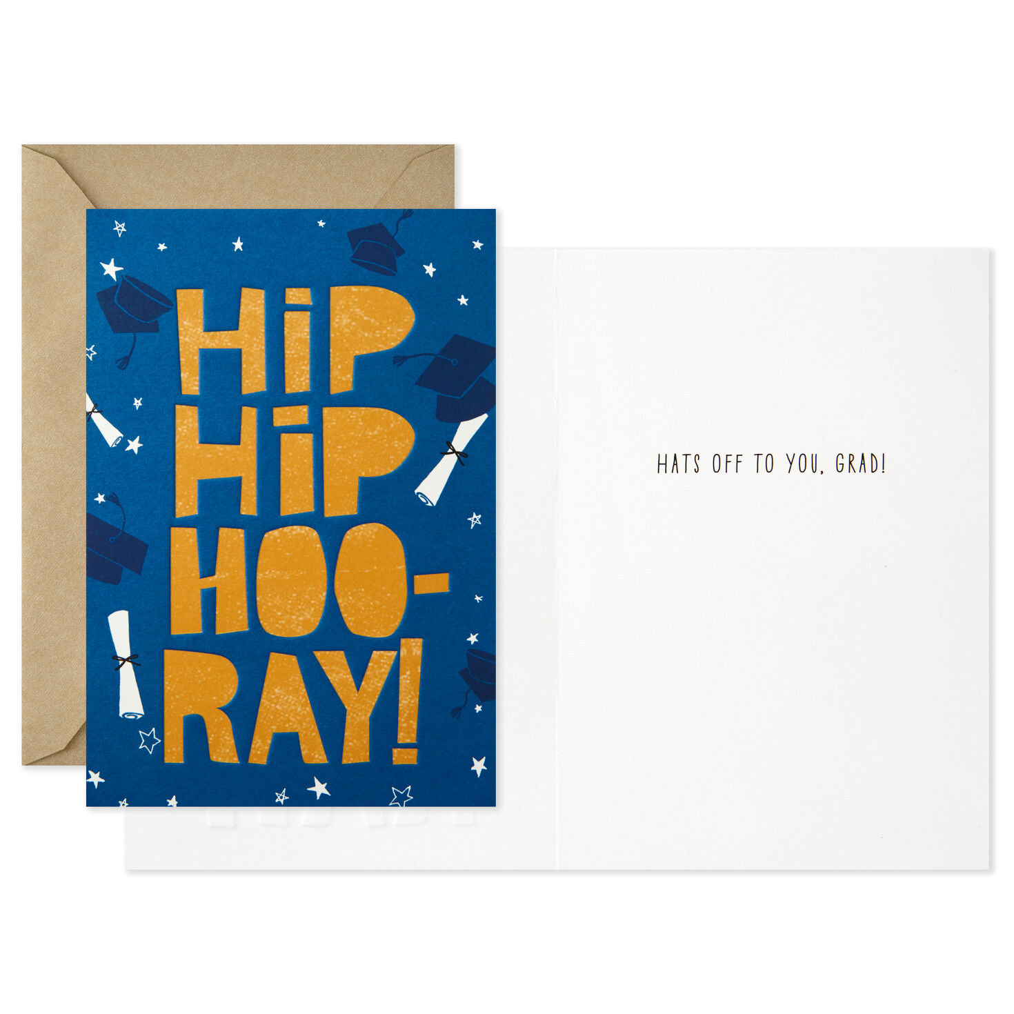 Assorted Bold and Bright Graduation Cards, Box of 12