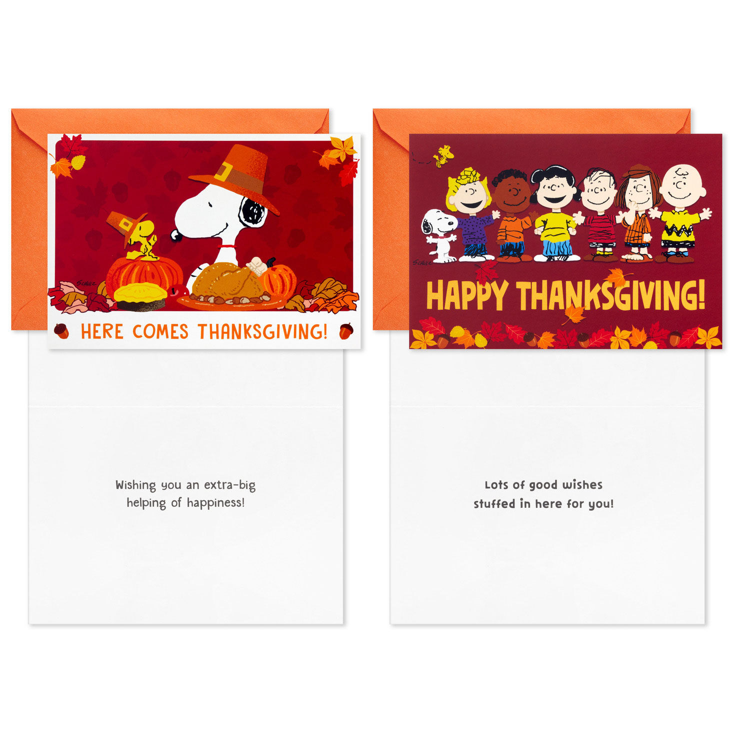 5737-peanuts-good-wishes-boxed-thanksgiving-cards-assortment-pack-of-16-3.jpg Peanuts® Good Wishes Boxed Thanksgiving Cards Assortment, Pack of 16