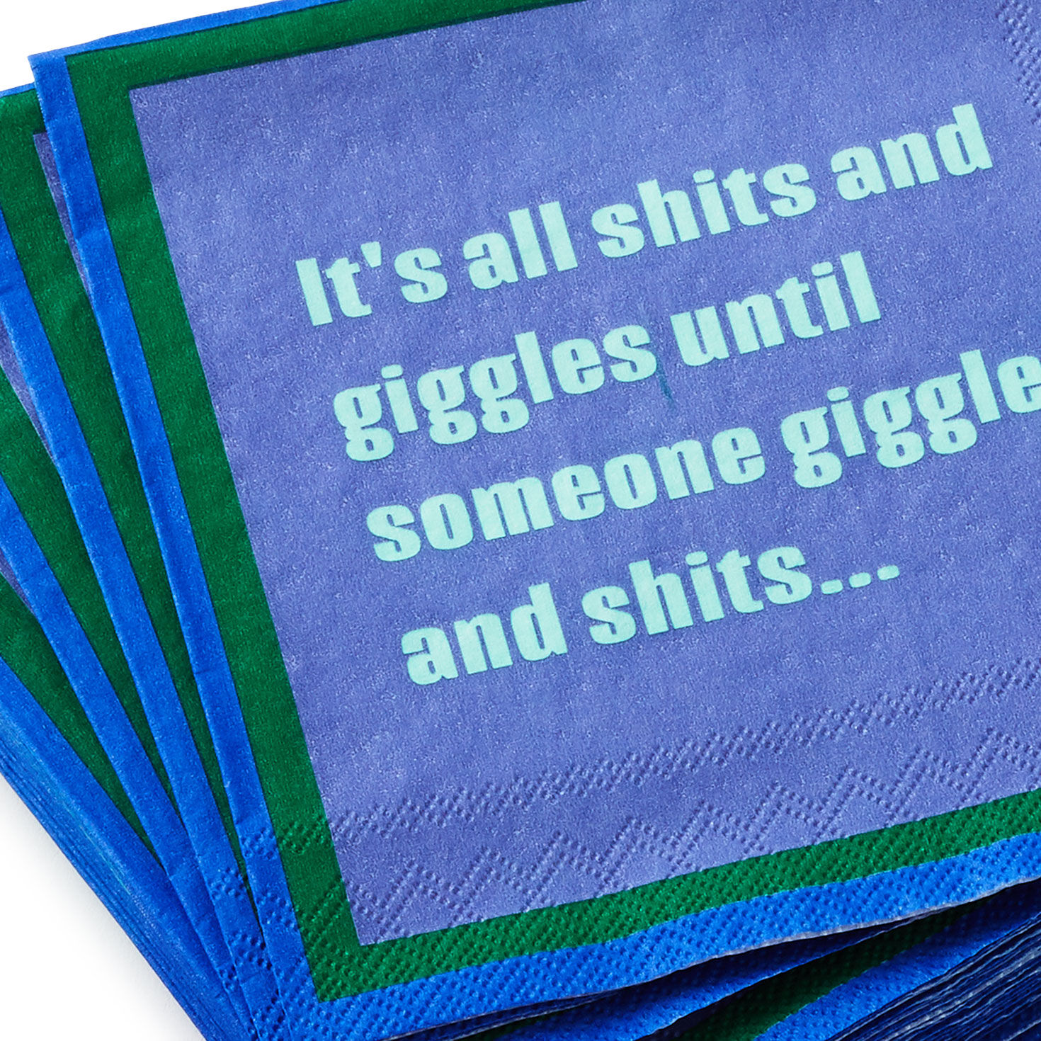 Drinks on Me She Hugged Me Funny Party Napkins, Pack of 20