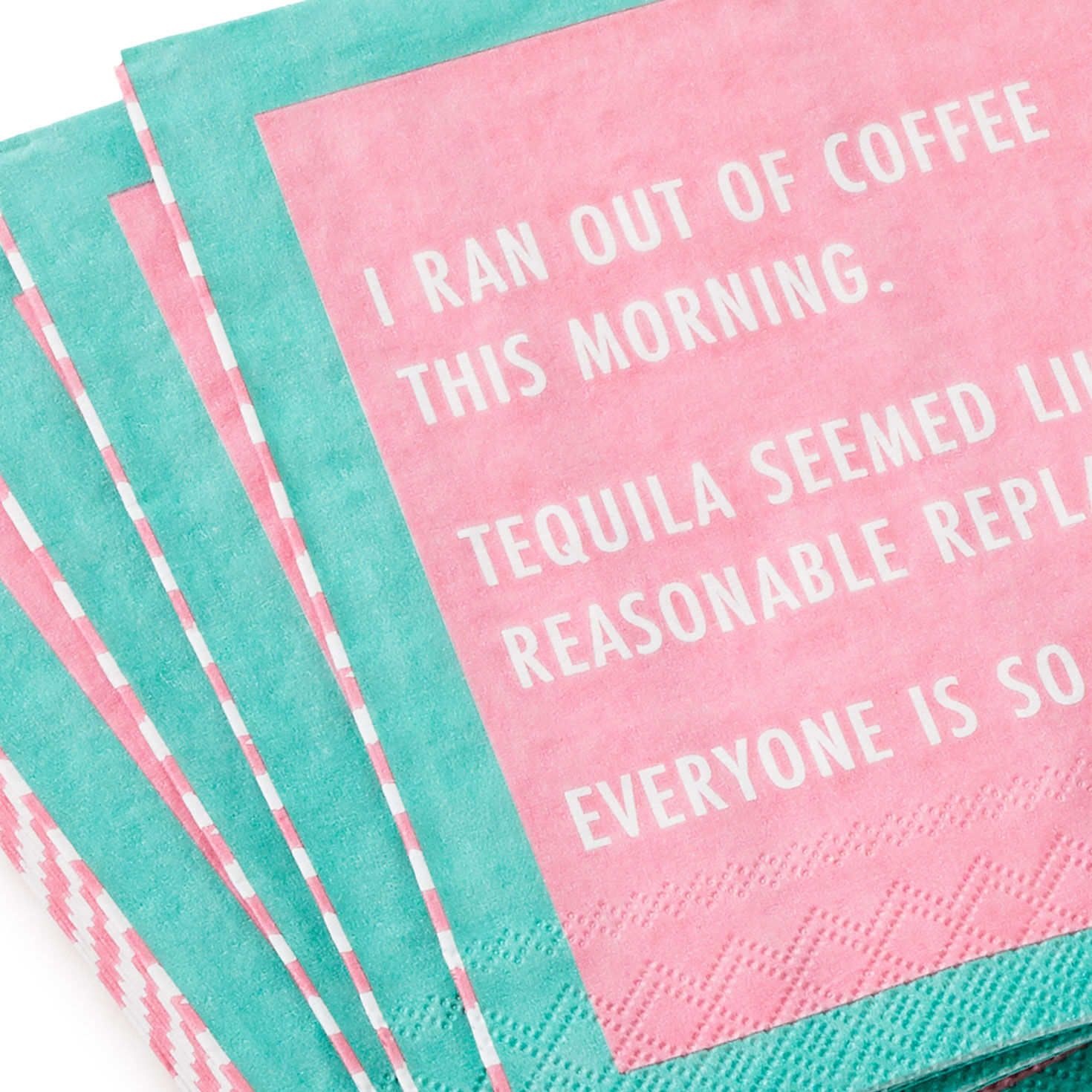 Drinks on Me Get Better Soon Funny Party Napkins, Pack of 20