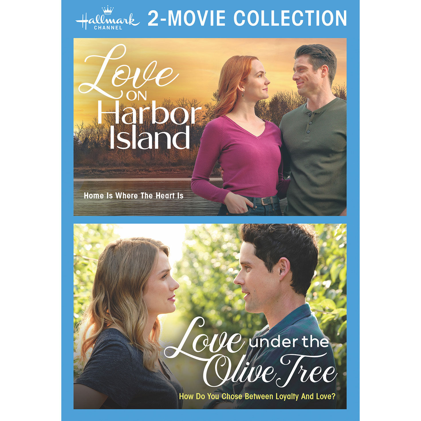Love On Harbor Island and Love Under The Olive Tree Hallmark 2-Movie DVD