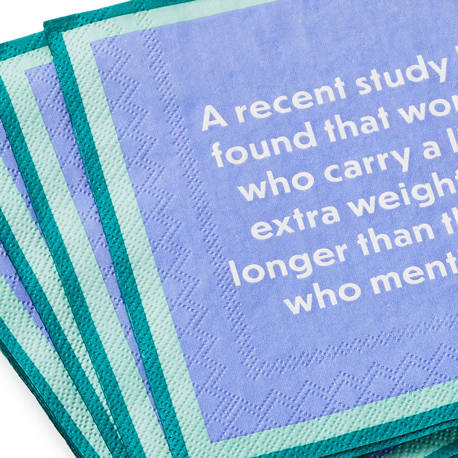 Drinks on Me Recent Study Funny Party Napkins, Pack of 20