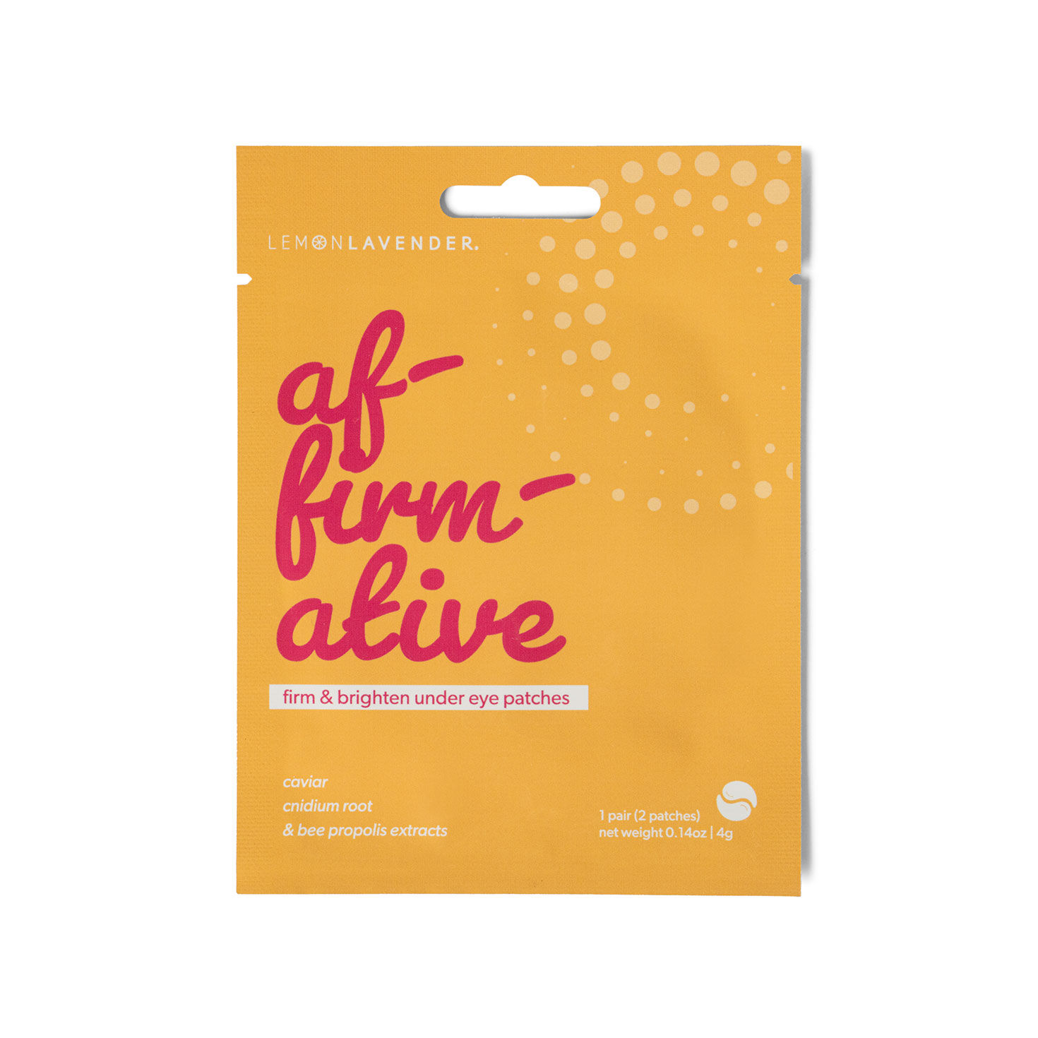 Lemon Lavender Affirmative Under Eye Patches