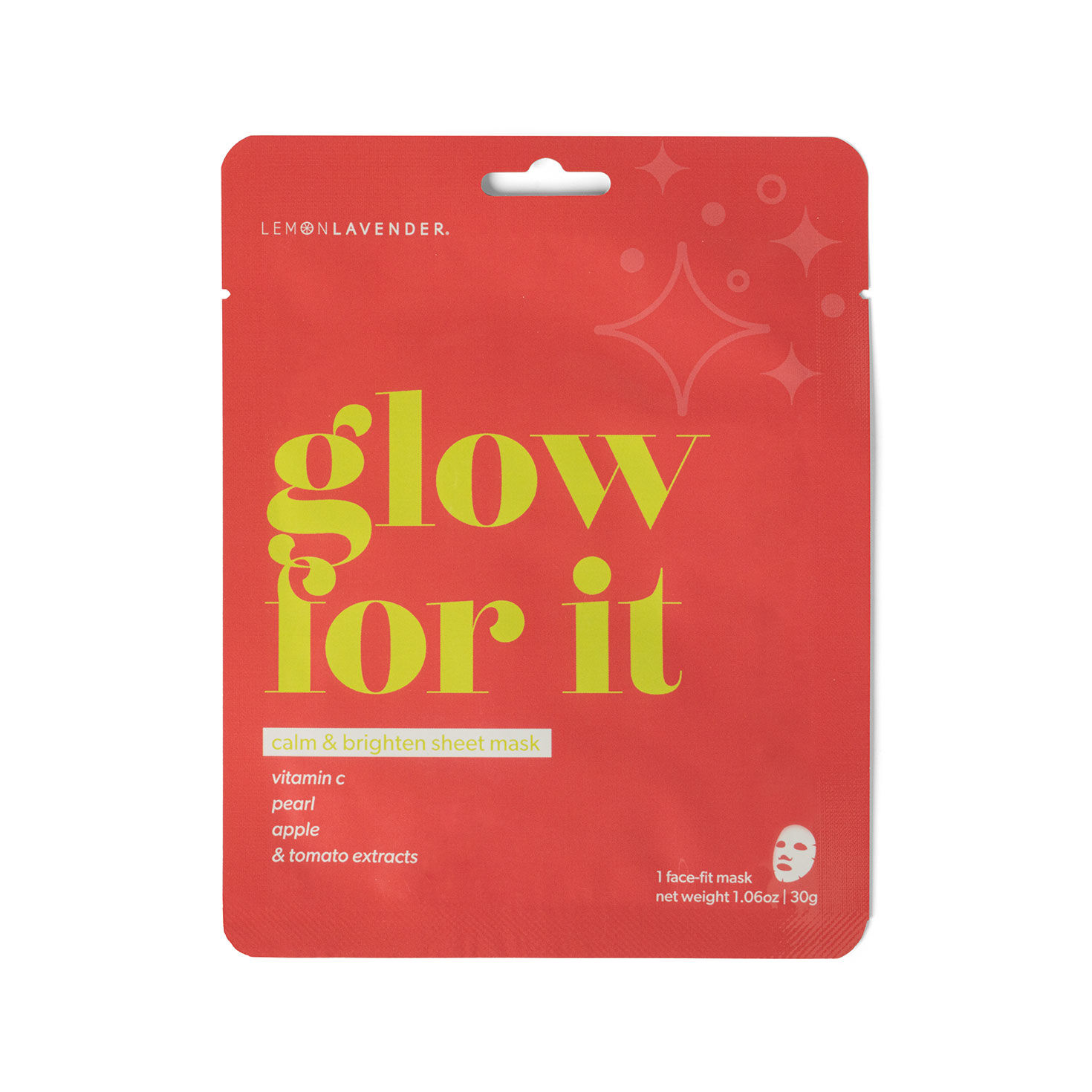Lemon Lavender Glow for It Sheet Mask
