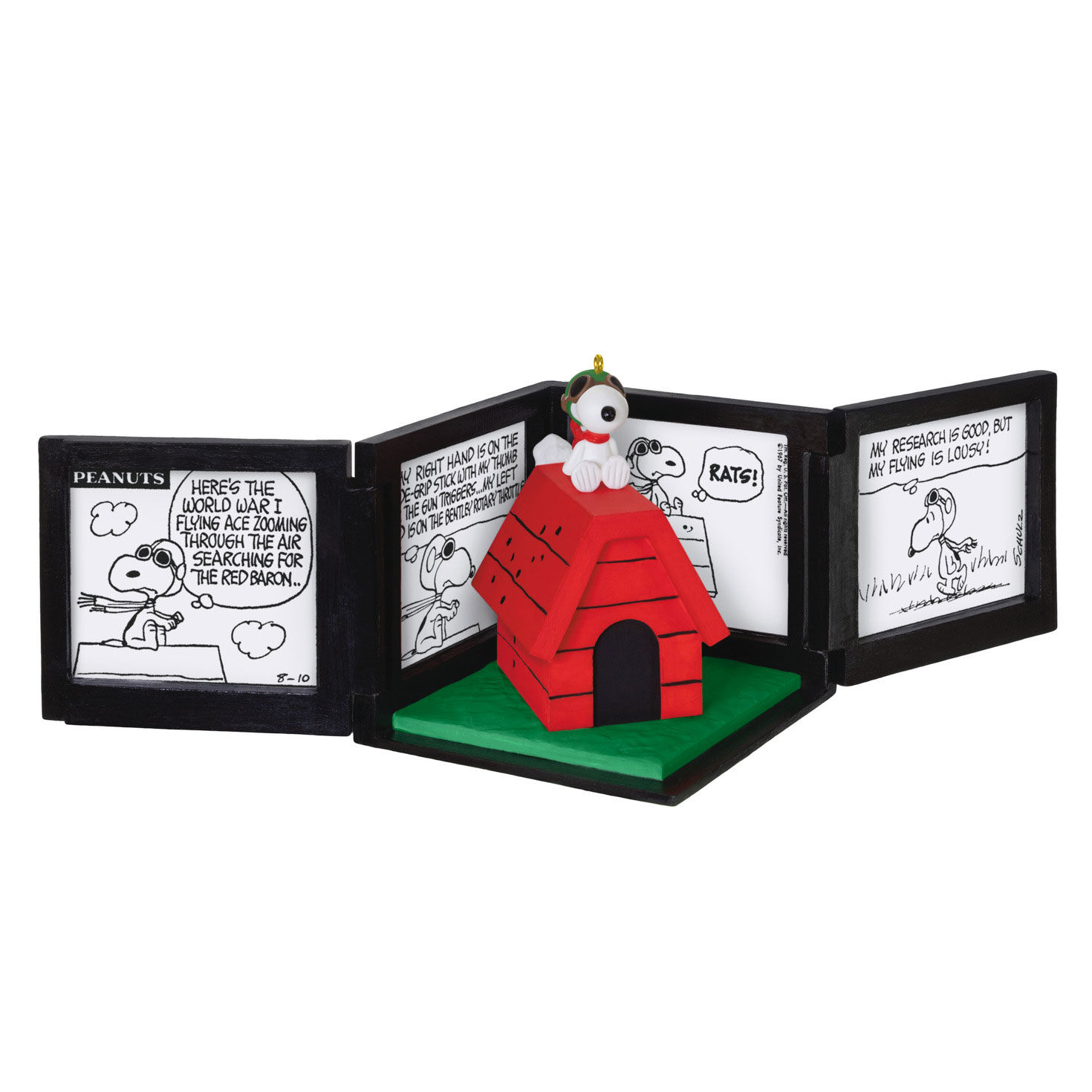 6139-peanuts-75th-anniversary-snoopy-as-the-flying-ace-musical-ornament-1.jpg Peanuts® 75th Anniversary Snoopy as The Flying Ace Musical Ornament
