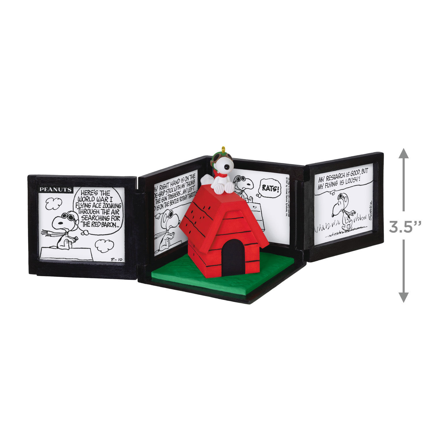 6139-peanuts-75th-anniversary-snoopy-as-the-flying-ace-musical-ornament-3.jpg Peanuts® 75th Anniversary Snoopy as The Flying Ace Musical Ornament