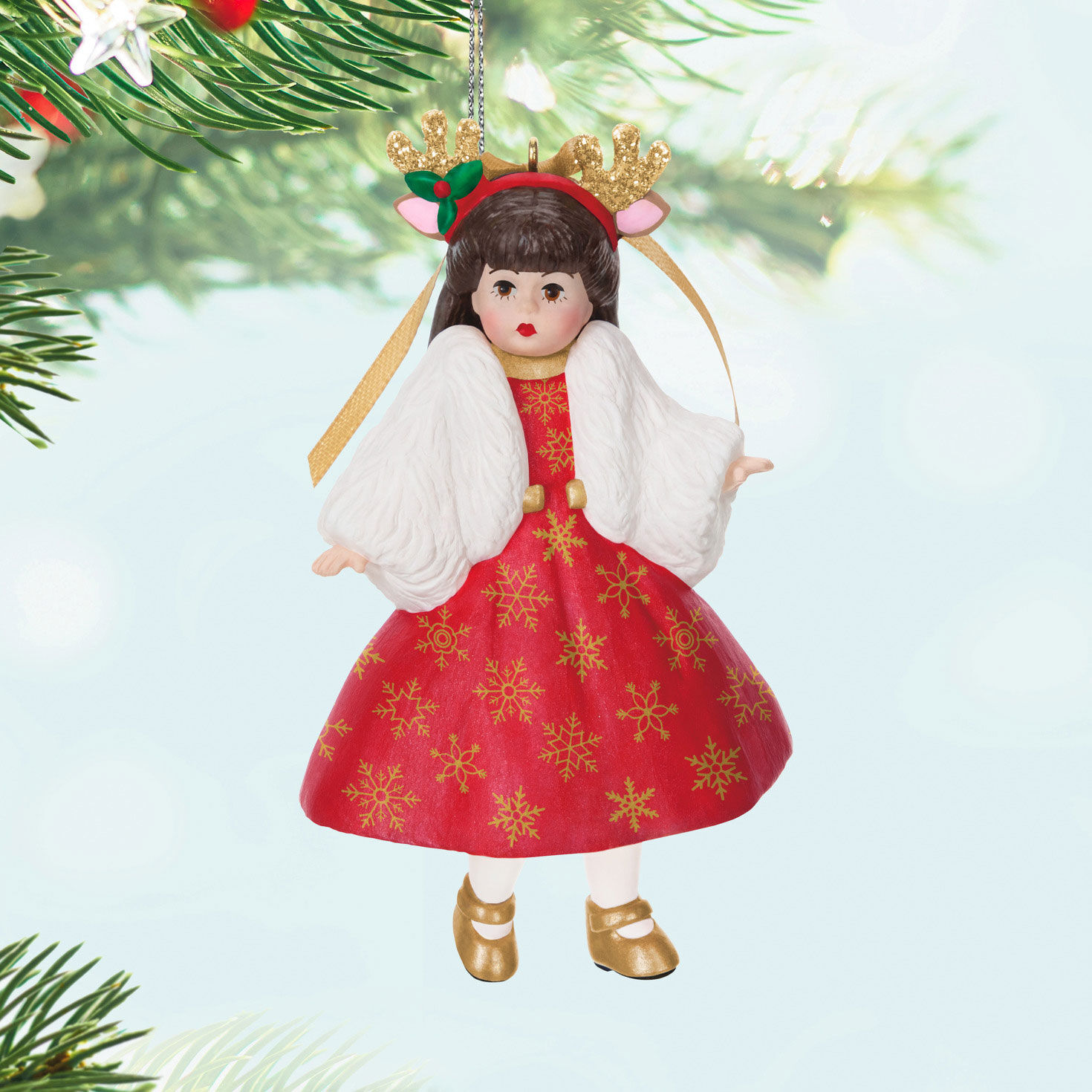 6212-madame-alexander-deer-santa-ornament-2.jpg Madame Alexander® Deer Santa Ornament