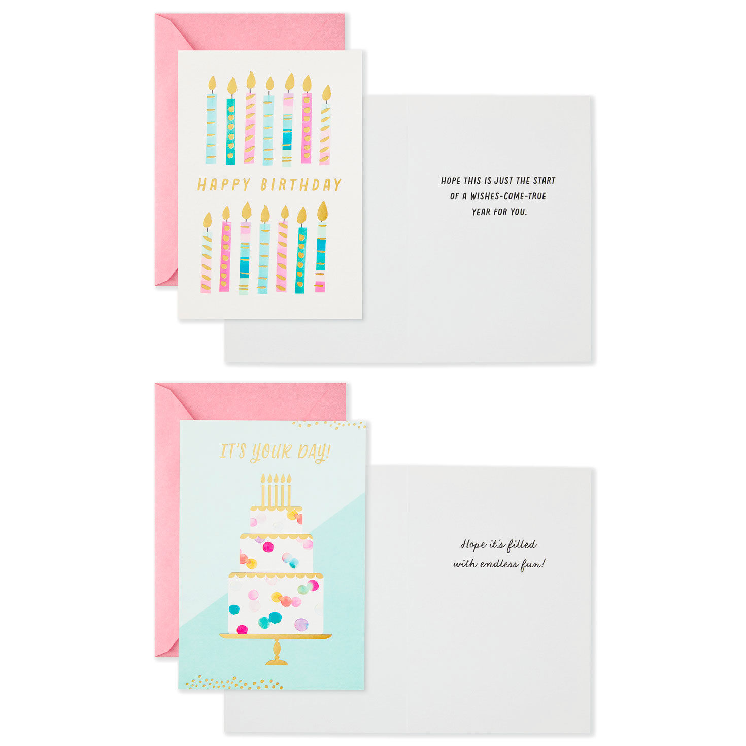 6294-assorted-pretty-pink-and-aqua-boxed-birthday-cards-pack-of-16-2.jpg Assorted Pretty Pink and Aqua Boxed Birthday Cards, Pack of 16