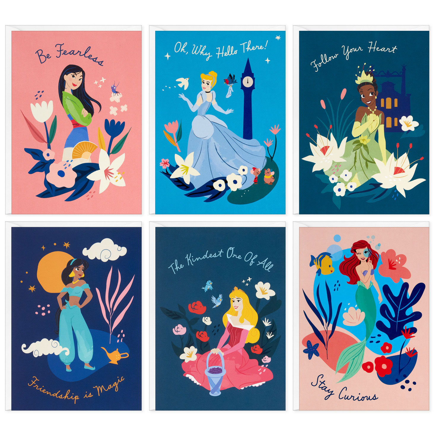 6346-disney-princess-hellos-assorted-blank-note-cards-pack-of-24-1.jpg Disney Princess Hellos Assorted Blank Note Cards, Pack of 24