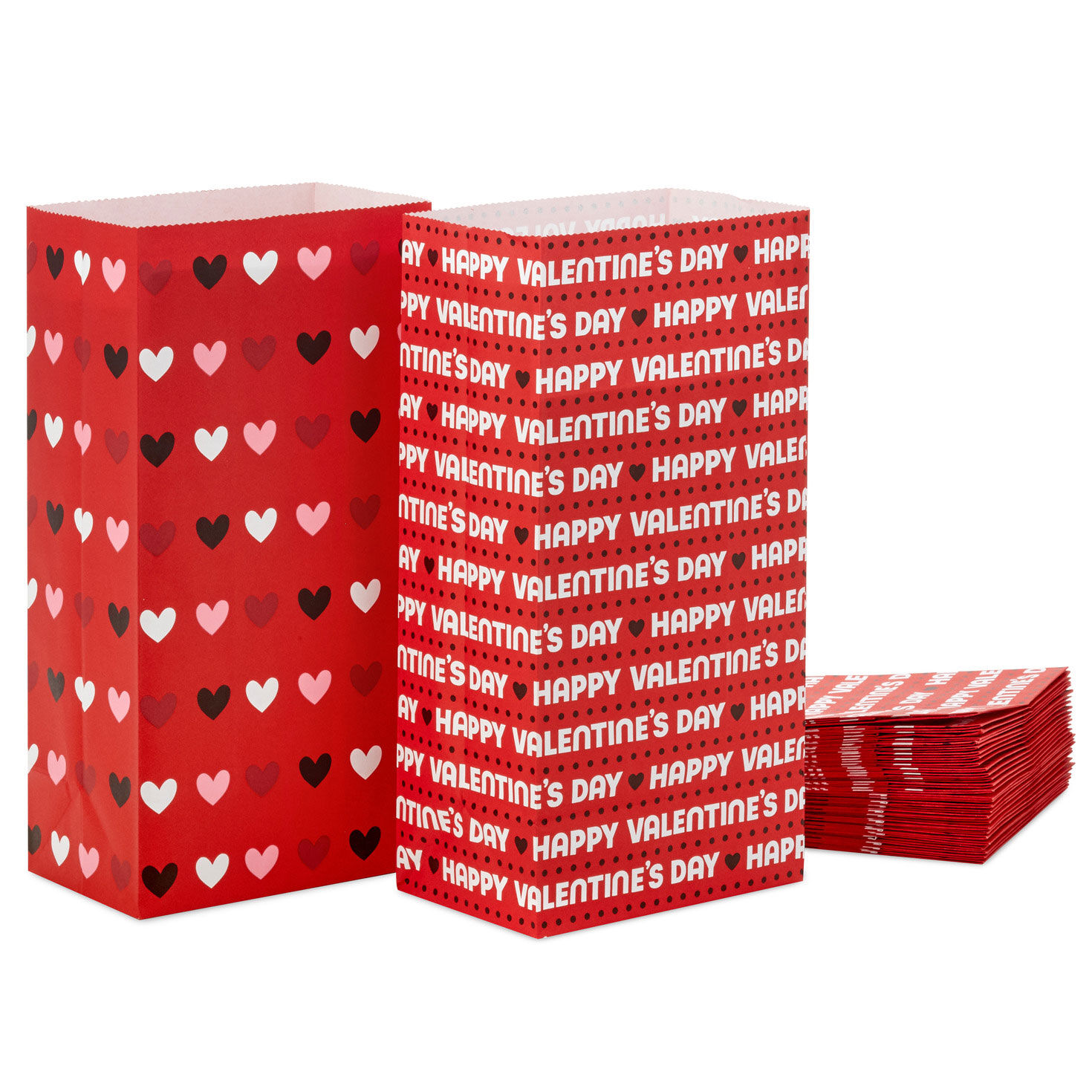 6385-hearts-and-letters-assorted-valentine-s-day-paper-treat-sacks-pack-of-30-1.jpg Hearts and Letters Assorted Valentine's Day Paper Treat Sacks, Pack of 30