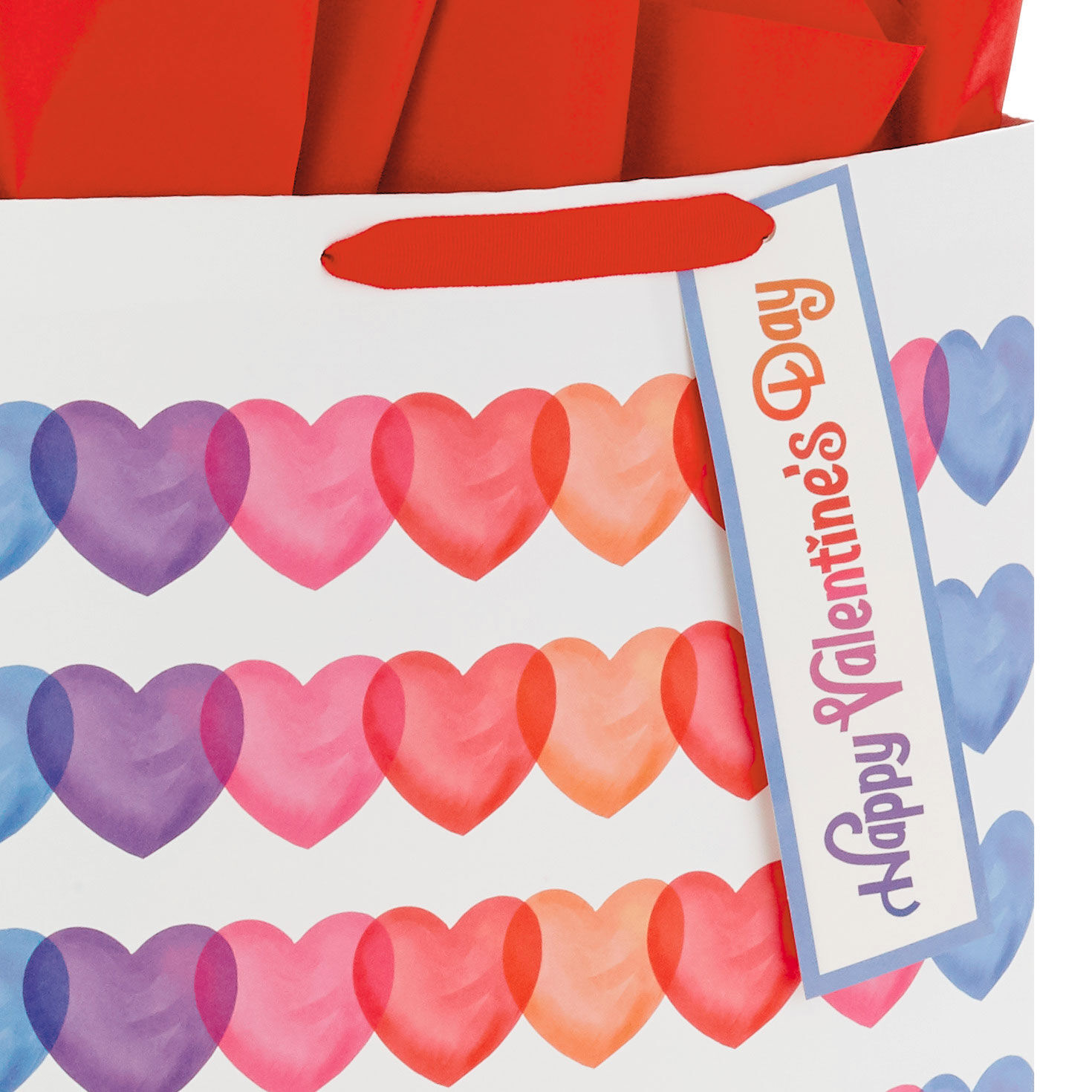 6386-15-5-pastel-hearts-x-large-valentine-s-day-gift-bag-with-tissue-paper-4.jpg 15.5" Pastel Hearts X-Large Valentine's Day Gift Bag With Tissue Paper