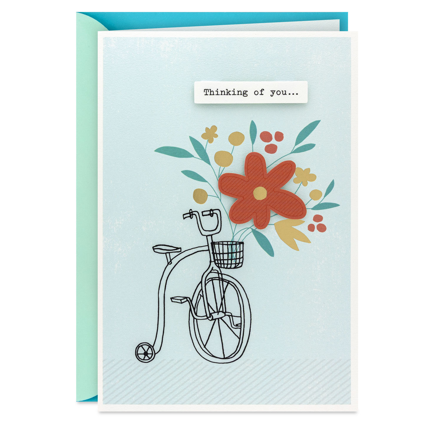Positive Thoughts and Feel-Good Wishes Encouragement Card