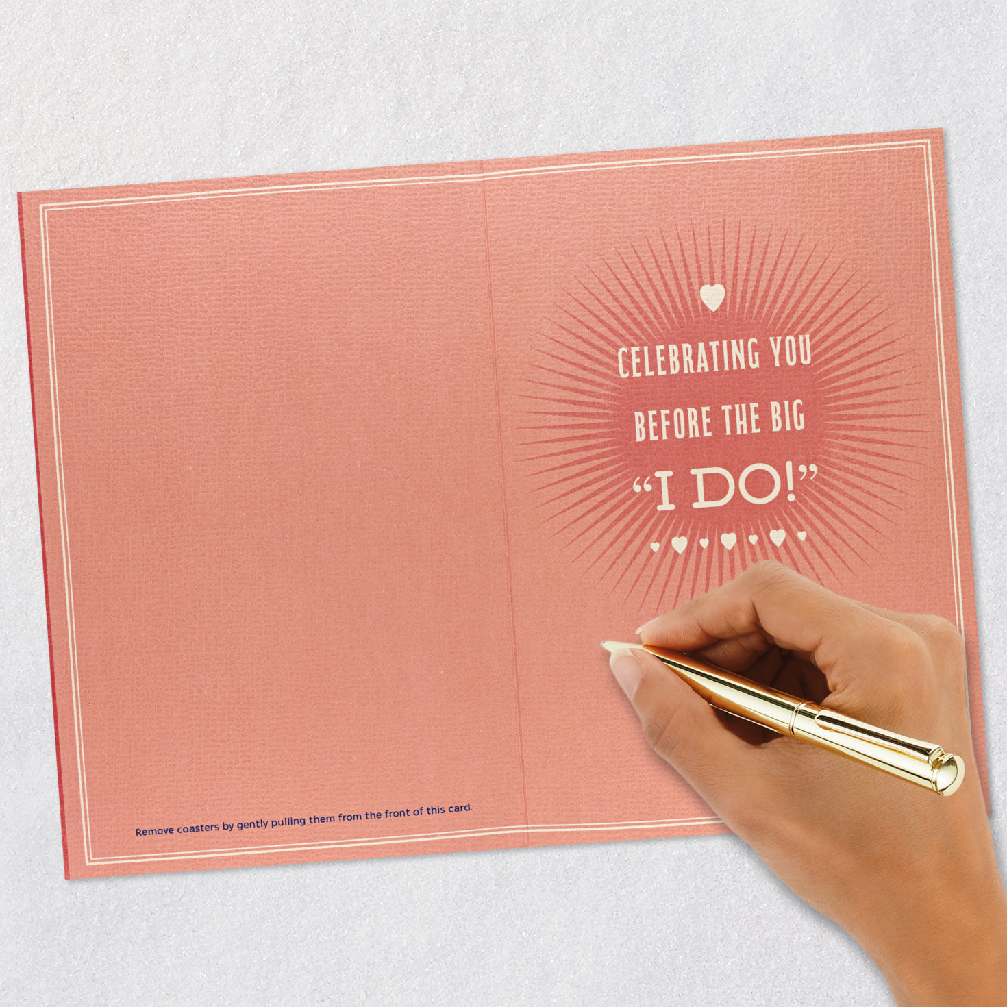 6593-sip-sip-hooray-bridal-shower-card-with-coasters-7.jpg Sip, Sip, Hooray Bridal Shower Card With Coasters