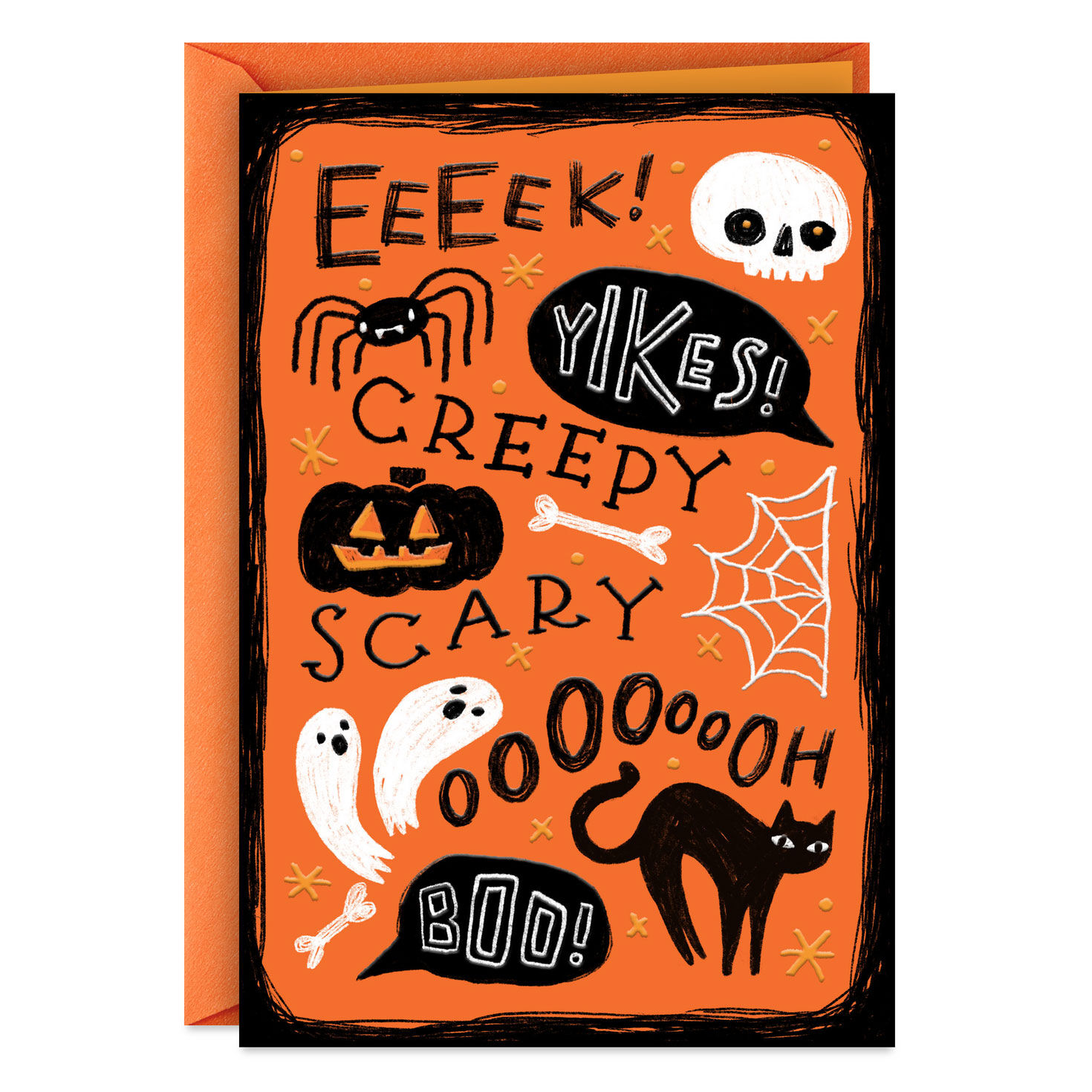 6618-you-re-scary-awesome-halloween-card-for-kids-1.jpg You're Scary Awesome Halloween Card for Kids