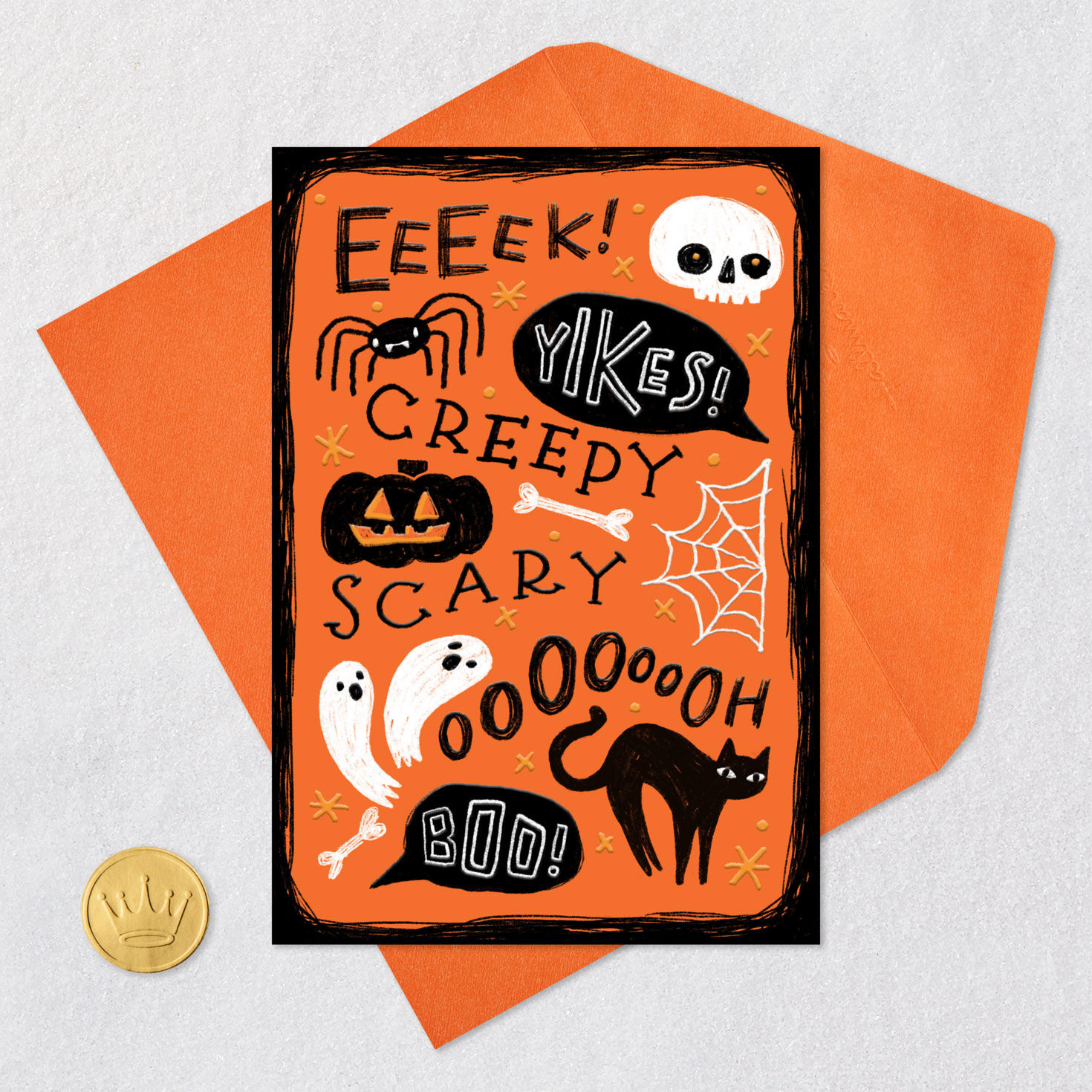6618-you-re-scary-awesome-halloween-card-for-kids-5.jpg You're Scary Awesome Halloween Card for Kids