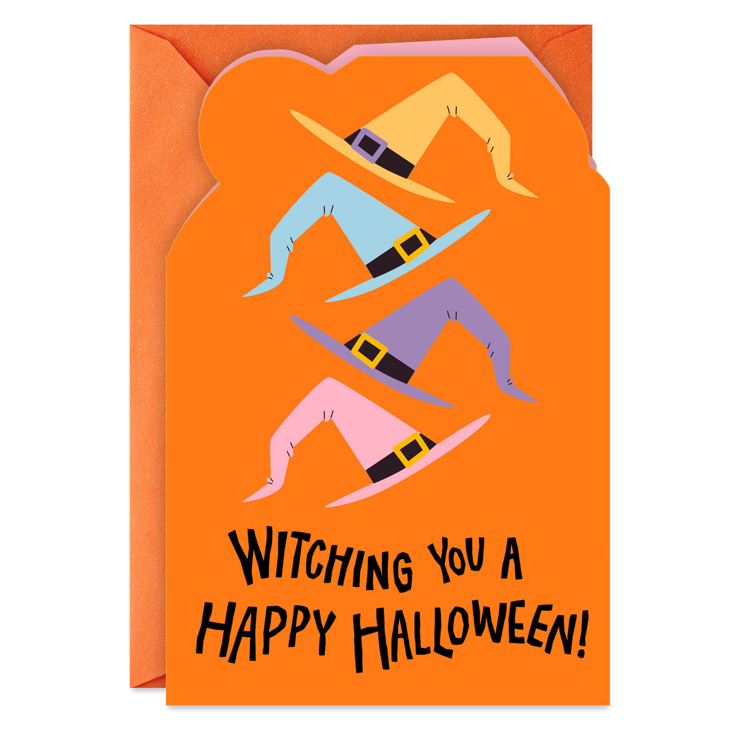 Friends, Frights and Fun Halloween Card for Kids