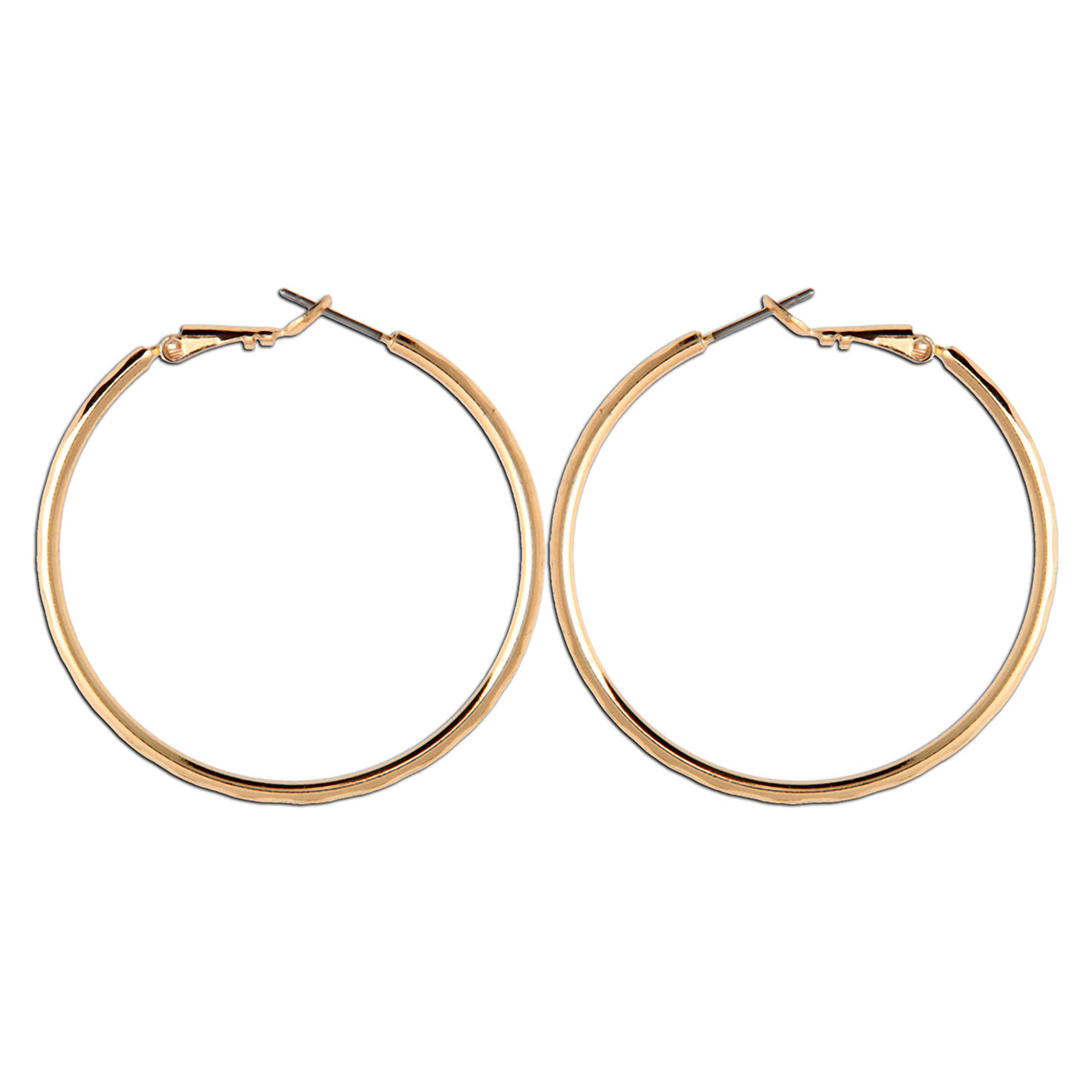 Rain Jewelry Gold Wire Hoop Earrings