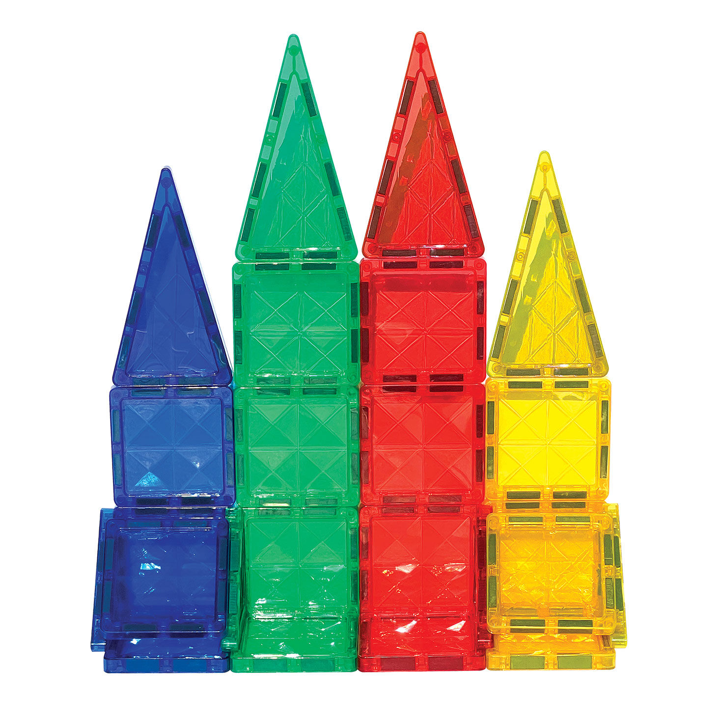 Crayola Magnetic Mini Pip-Tiles Set, 24 pieces