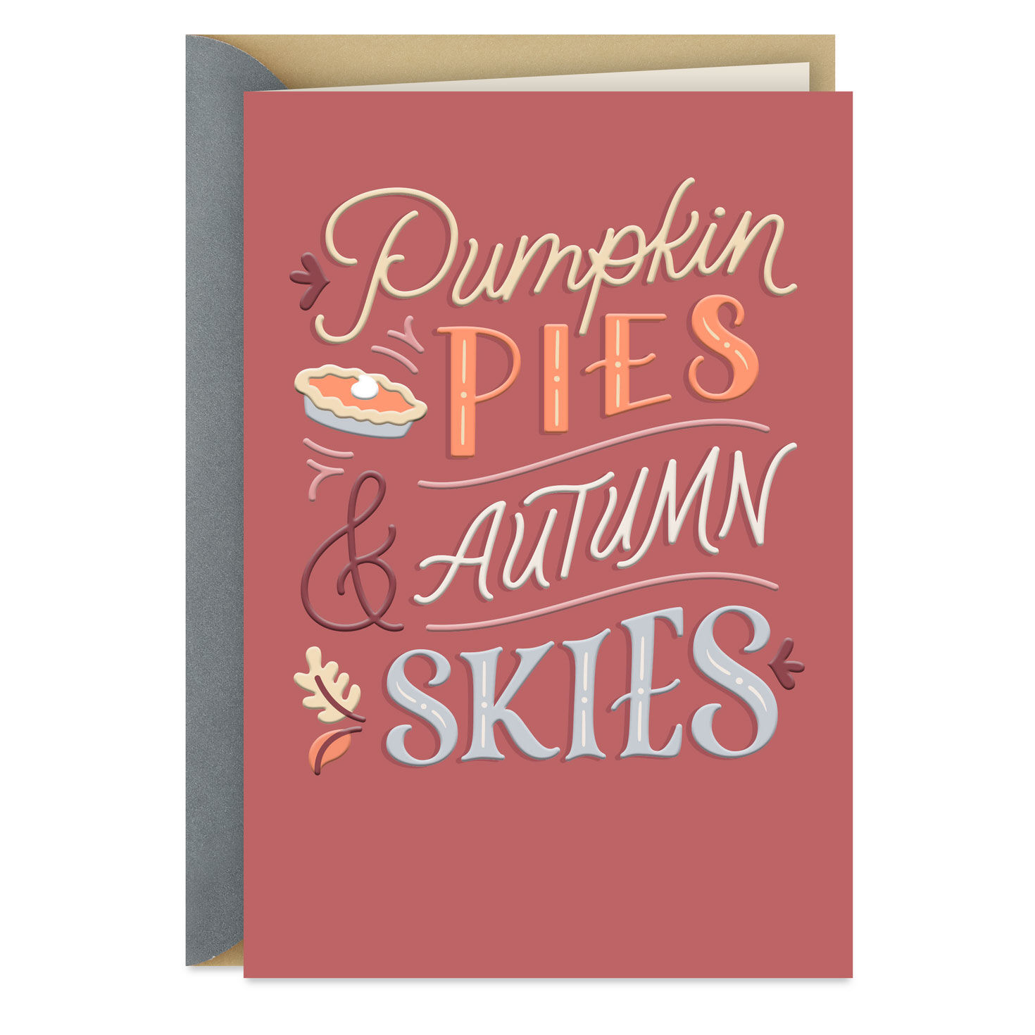 Nothing But the Good Stuff Thanksgiving Card