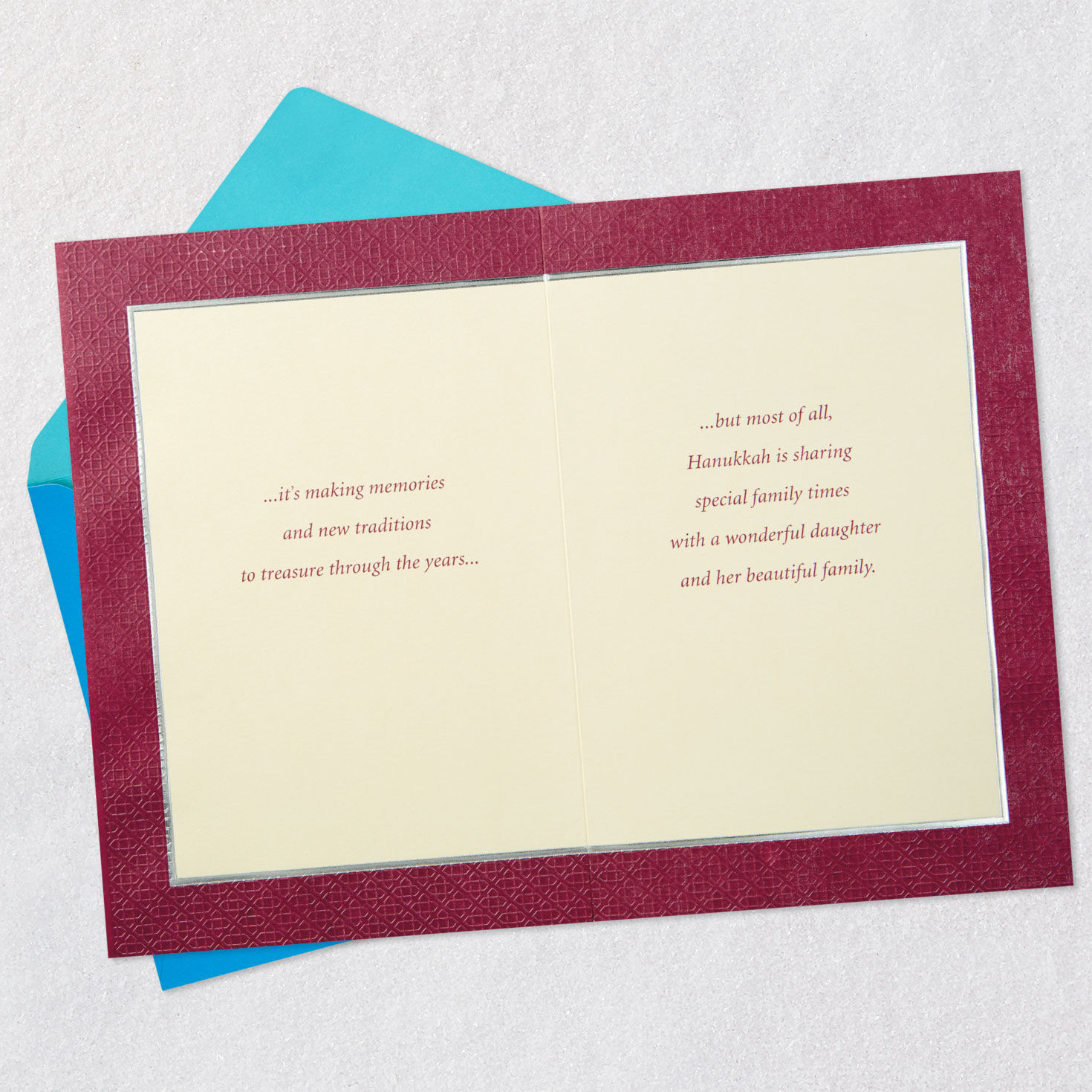 6903-treasured-memories-and-traditions-hanukkah-card-for-daughter-and-family-4.jpg Treasured Memories and Traditions Hanukkah Card for Daughter and Family