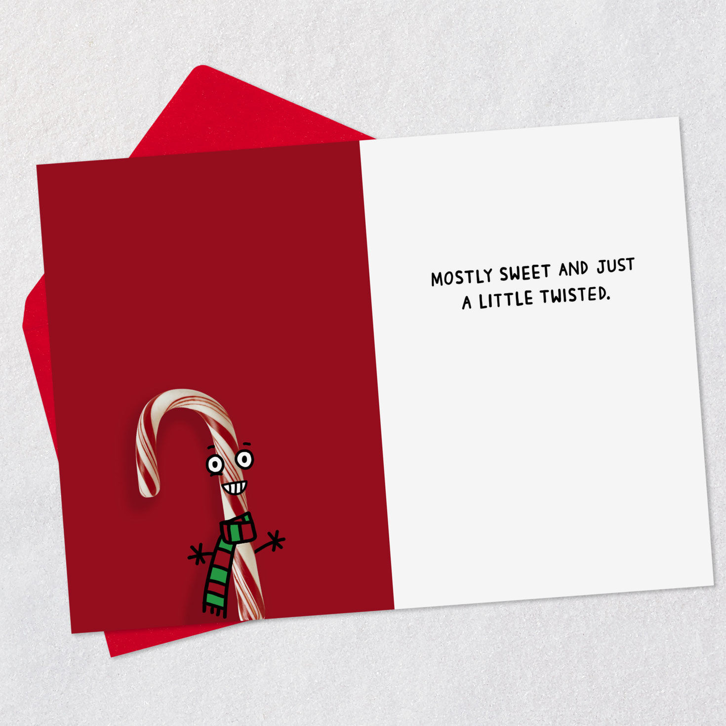 6971-you-re-like-a-candy-cane-funny-christmas-card-3.jpg You're Like a Candy Cane Funny Christmas Card