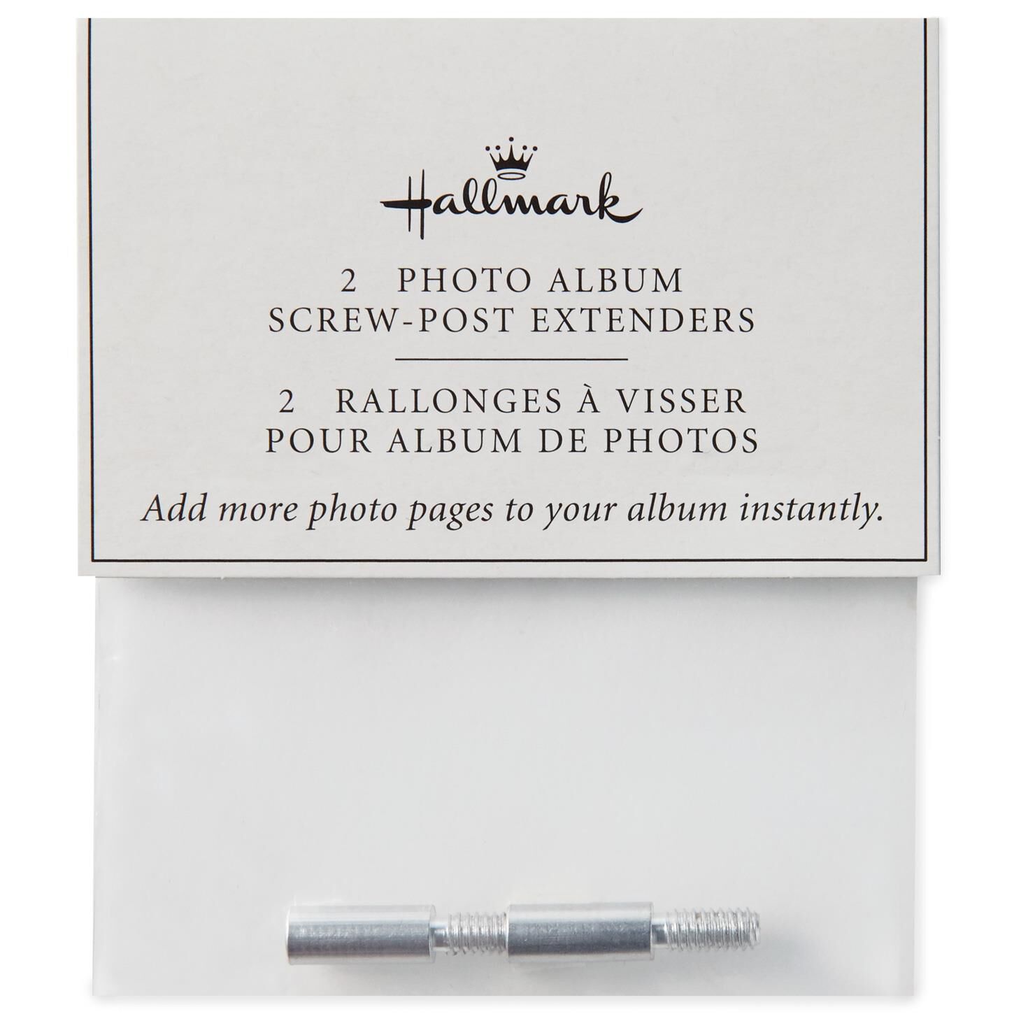 Photo Album Screw-Post Extenders, Pack of 2