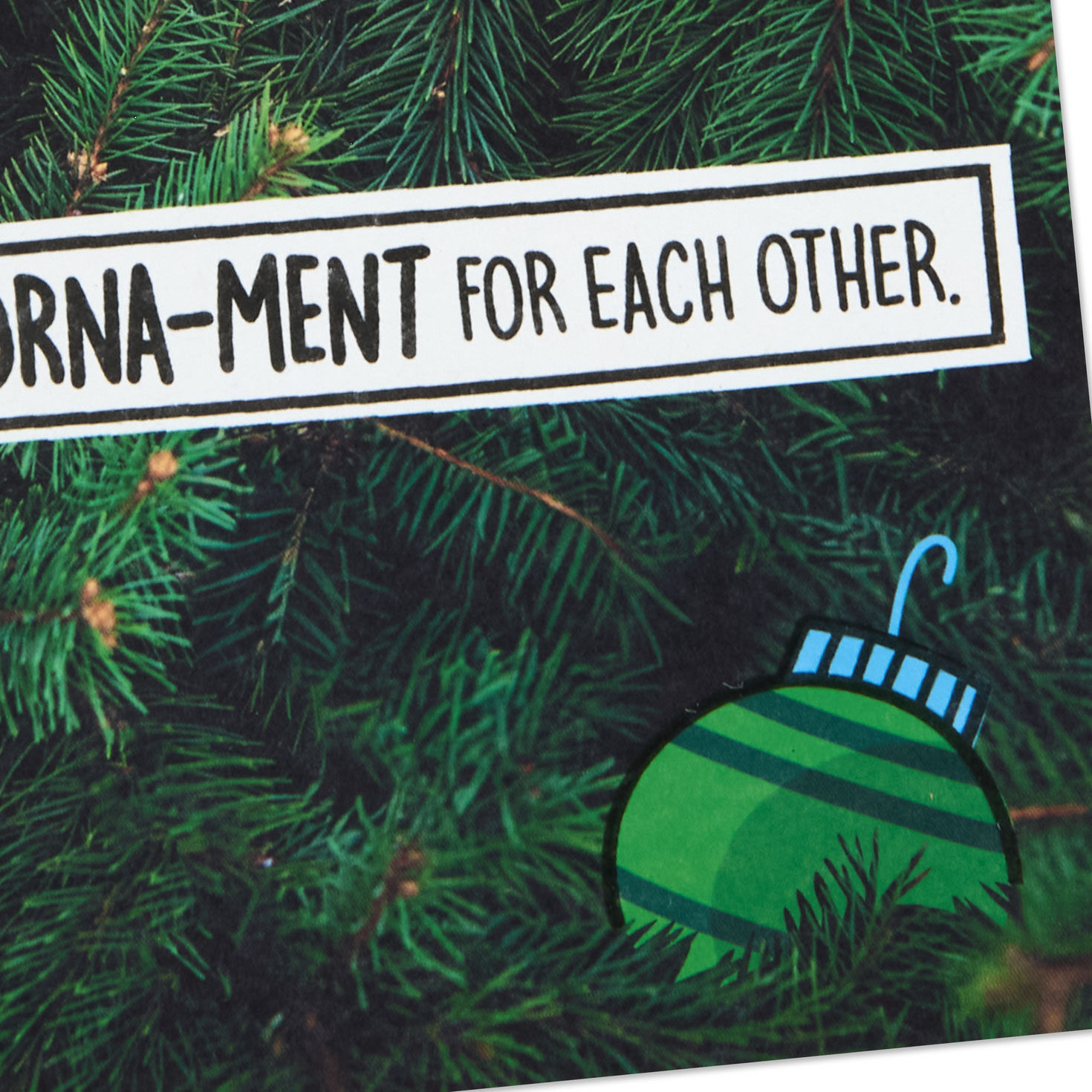 7006-no-one-i-d-rather-hang-with-funny-romantic-christmas-card-5.jpg No One I'd Rather Hang With Funny Romantic Christmas Card