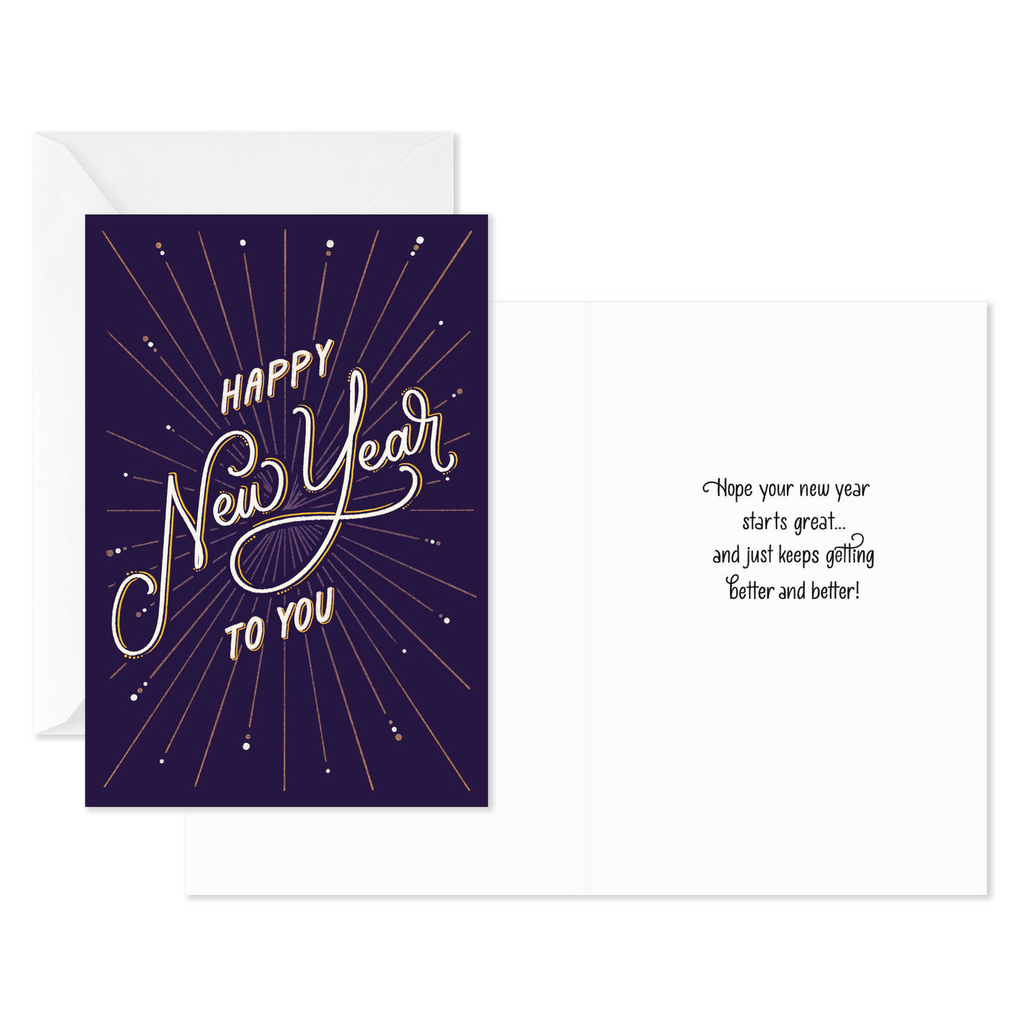 A Year That Gets Better and Better New Year Cards, Pack of 6
