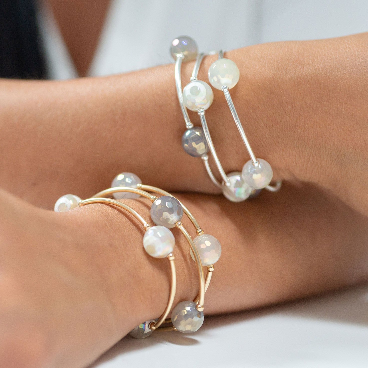 Made As Intended Mystic Champagne Blessing Bracelet