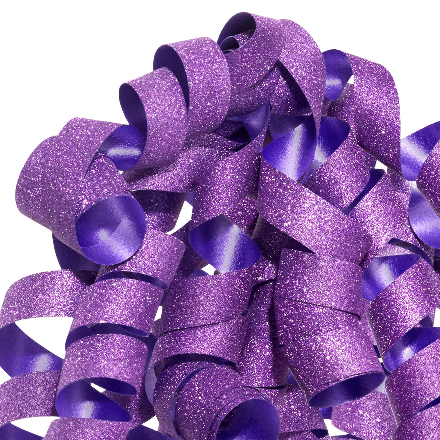 7310-6-5-sparkling-purple-curly-ribbon-gift-bow-4.jpg 6.5" Sparkling Purple Curly Ribbon Gift Bow