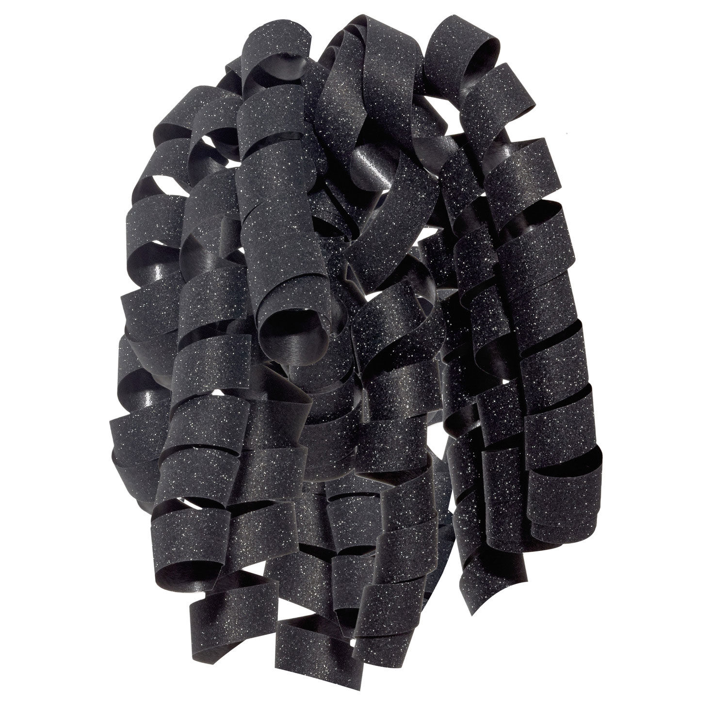 7312-6-5-sparkling-black-curly-ribbon-gift-bow-1.jpg 6.5" Sparkling Black Curly Ribbon Gift Bow