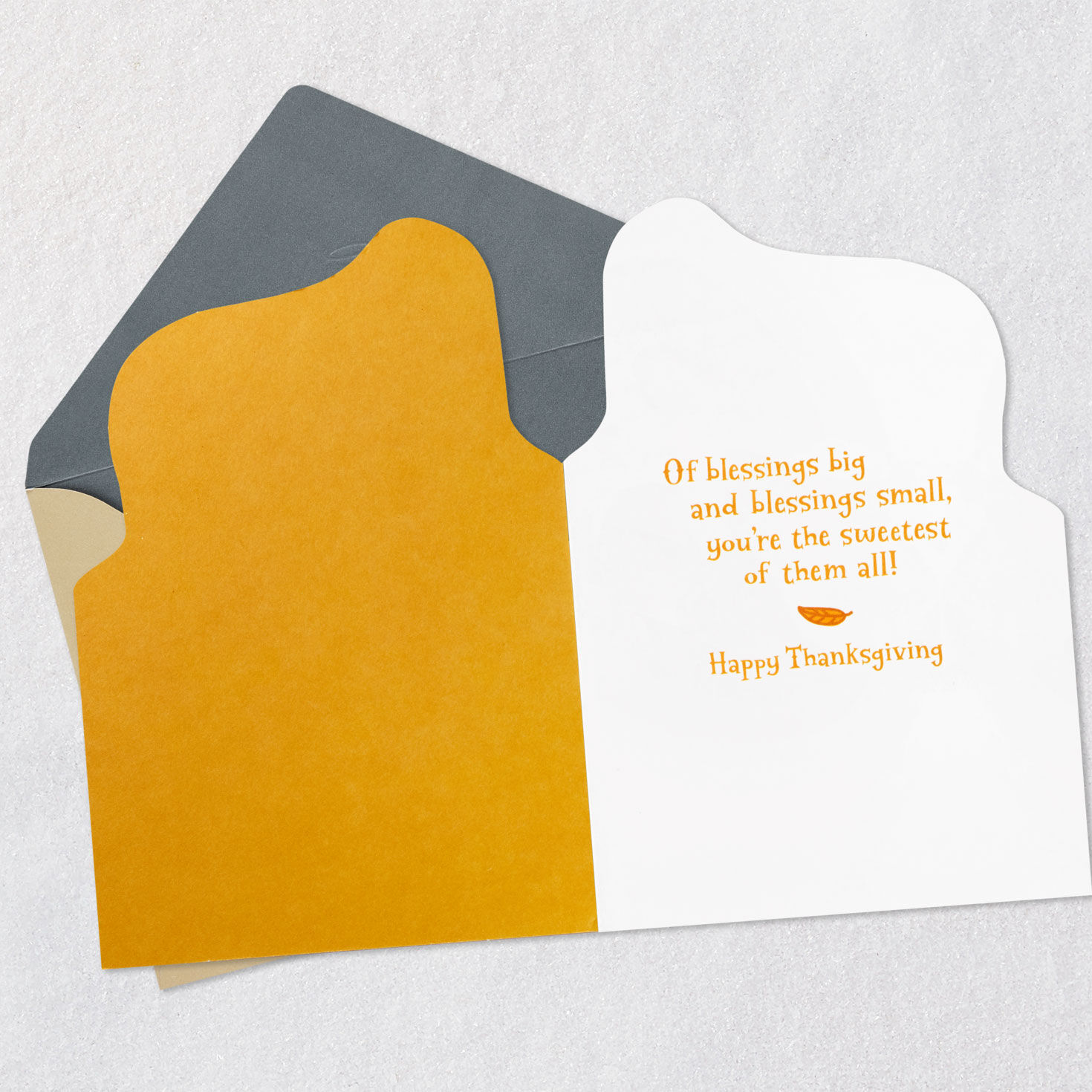 7373-you-re-the-sweetest-blessing-of-all-thanksgiving-card-for-granddaughter-3.jpg You're the Sweetest Blessing of All Thanksgiving Card for Granddaughter