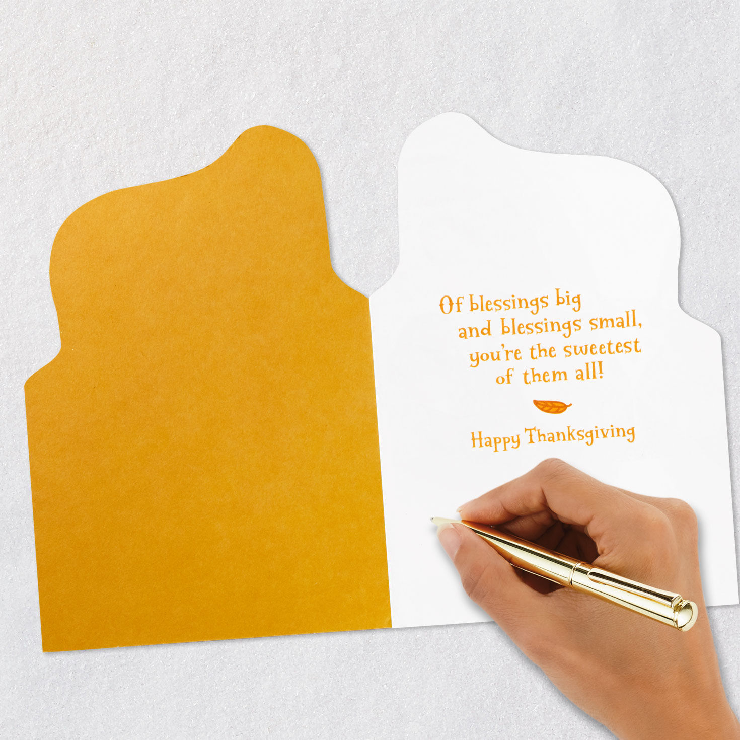 7373-you-re-the-sweetest-blessing-of-all-thanksgiving-card-for-granddaughter-6.jpg You're the Sweetest Blessing of All Thanksgiving Card for Granddaughter