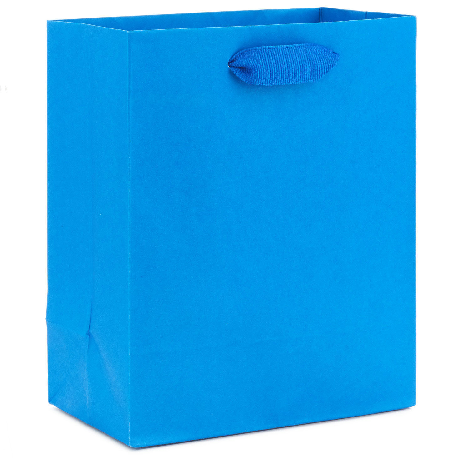 6.5" Solid Royal Blue Small Gift Bag