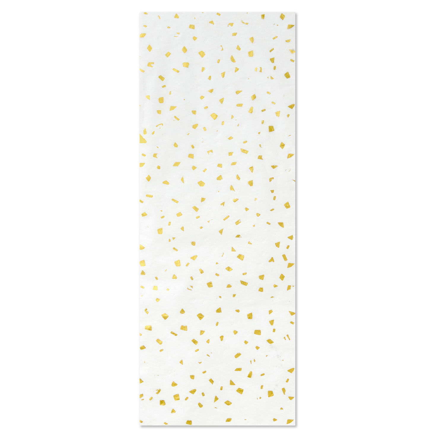 7442-gold-foil-flecks-on-white-tissue-paper-4-sheets-1.jpg Gold Foil Flecks on White Tissue Paper, 4 sheets
