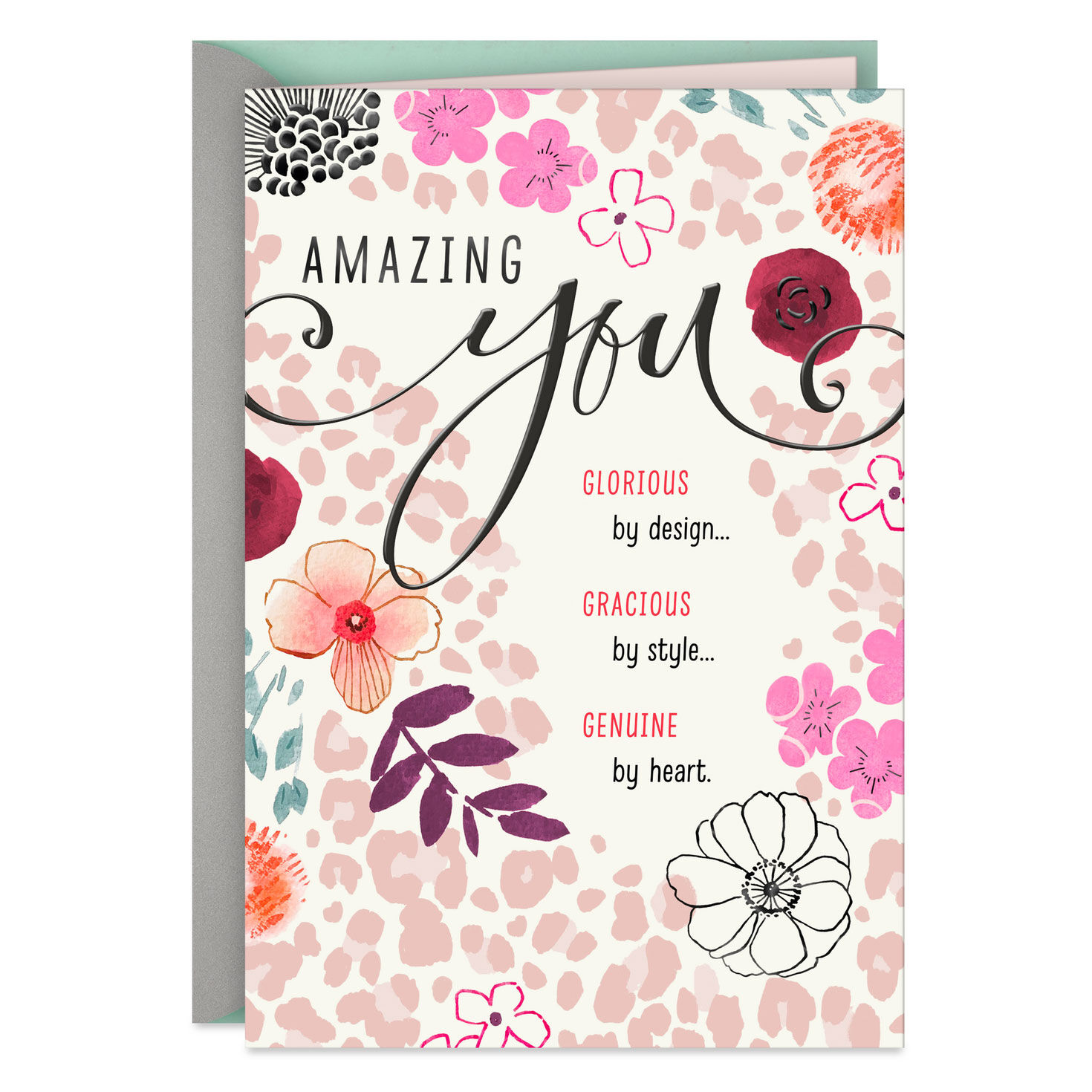 Glorious by Design Religious Birthday Card