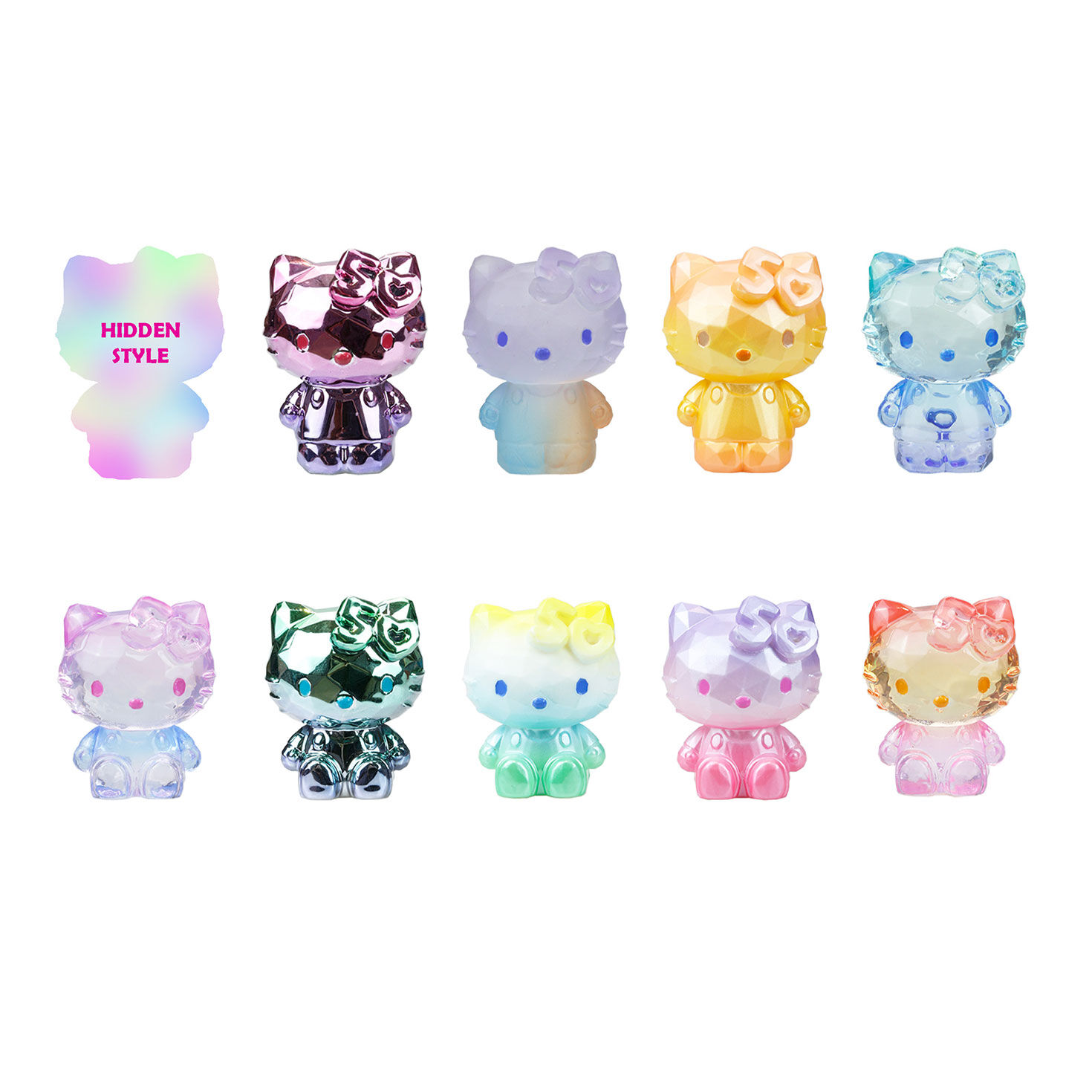 Hello Kitty Mystery Mini Facets Figurine, 1.7"