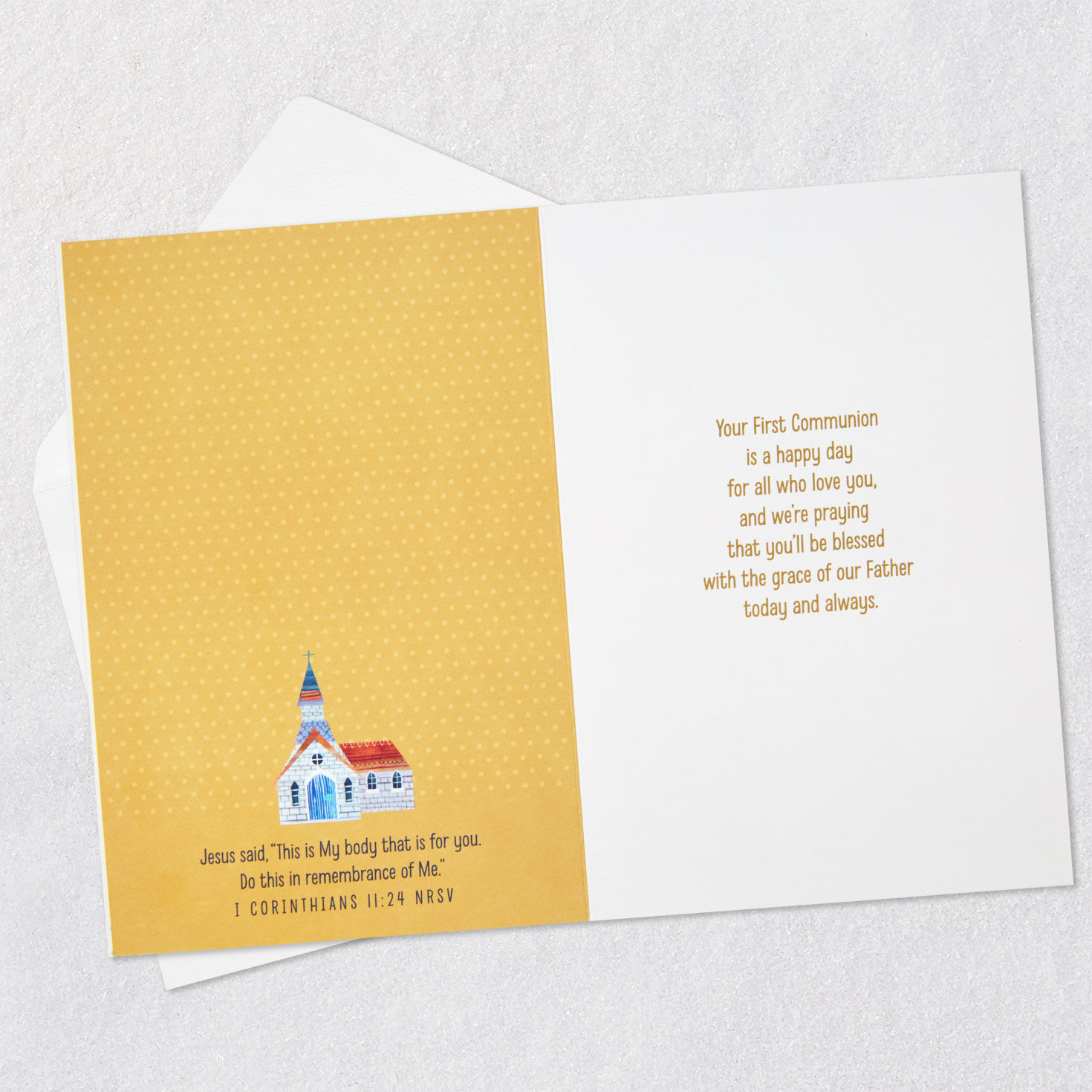 7535-a-happy-day-religious-first-communion-card-for-godson-4.jpg A Happy Day Religious First Communion Card for Godson