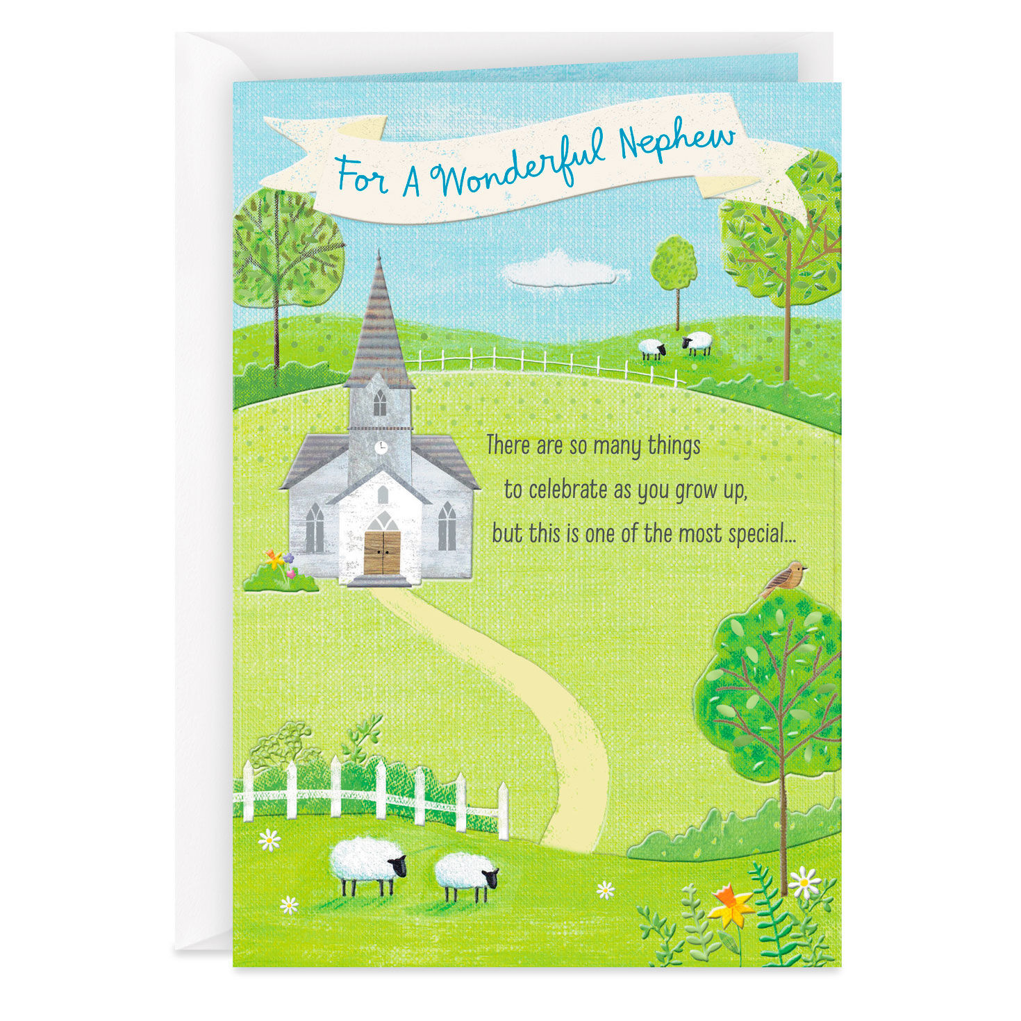 7536-a-special-celebration-religious-first-communion-card-1.jpg A Special Celebration Religious First Communion Card