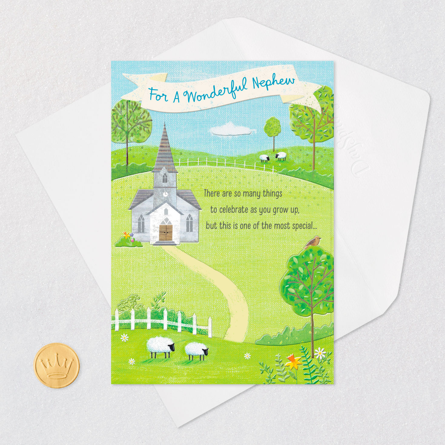 7536-a-special-celebration-religious-first-communion-card-6.jpg A Special Celebration Religious First Communion Card