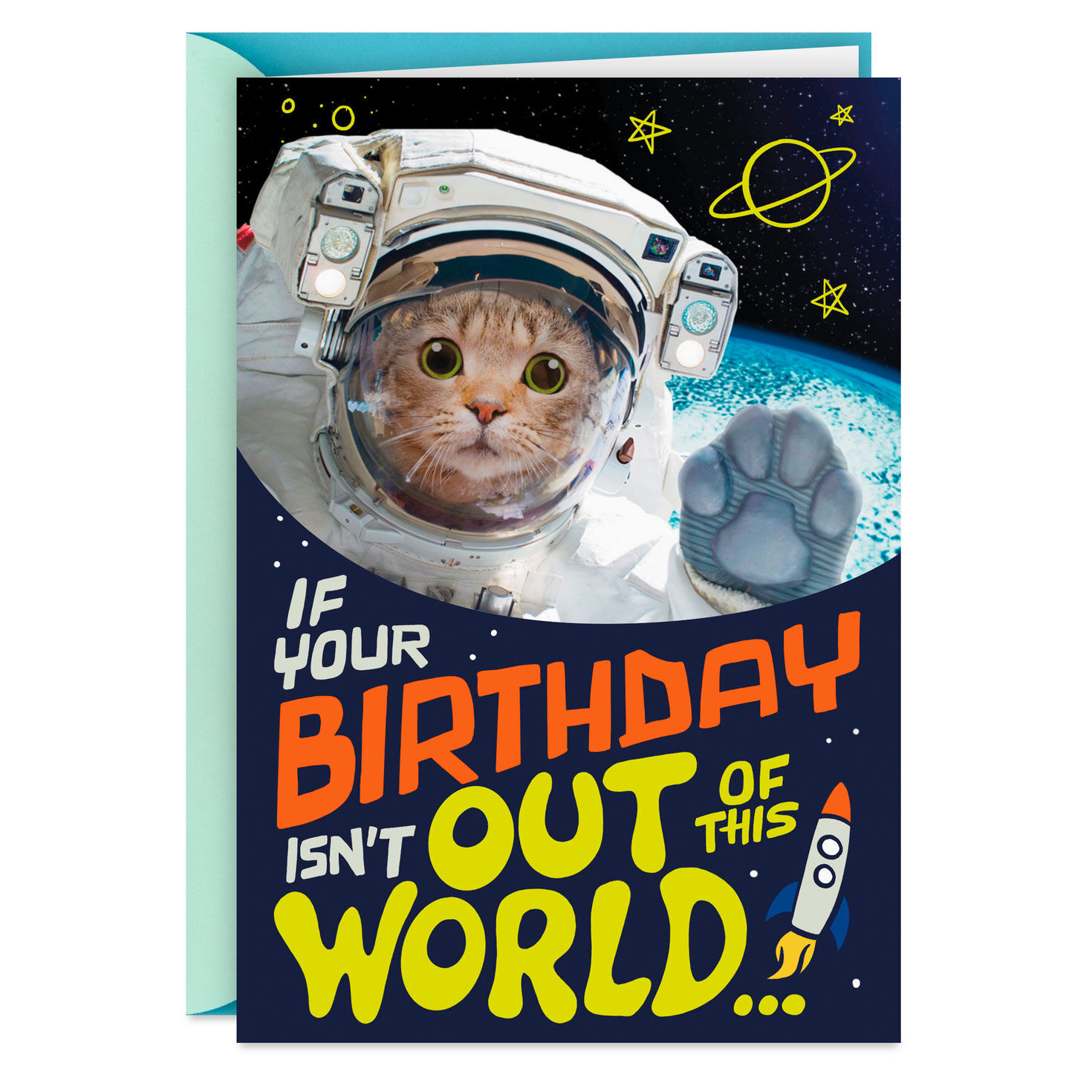 7606-out-of-this-world-funny-birthday-card-1.jpg Out of this World Funny Birthday Card
