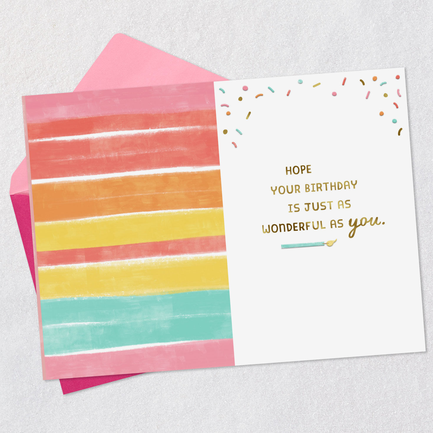 7658-cake-slice-happy-and-bright-birthday-card-for-granddaughter-3.jpg Cake Slice Happy and Bright Birthday Card for Granddaughter