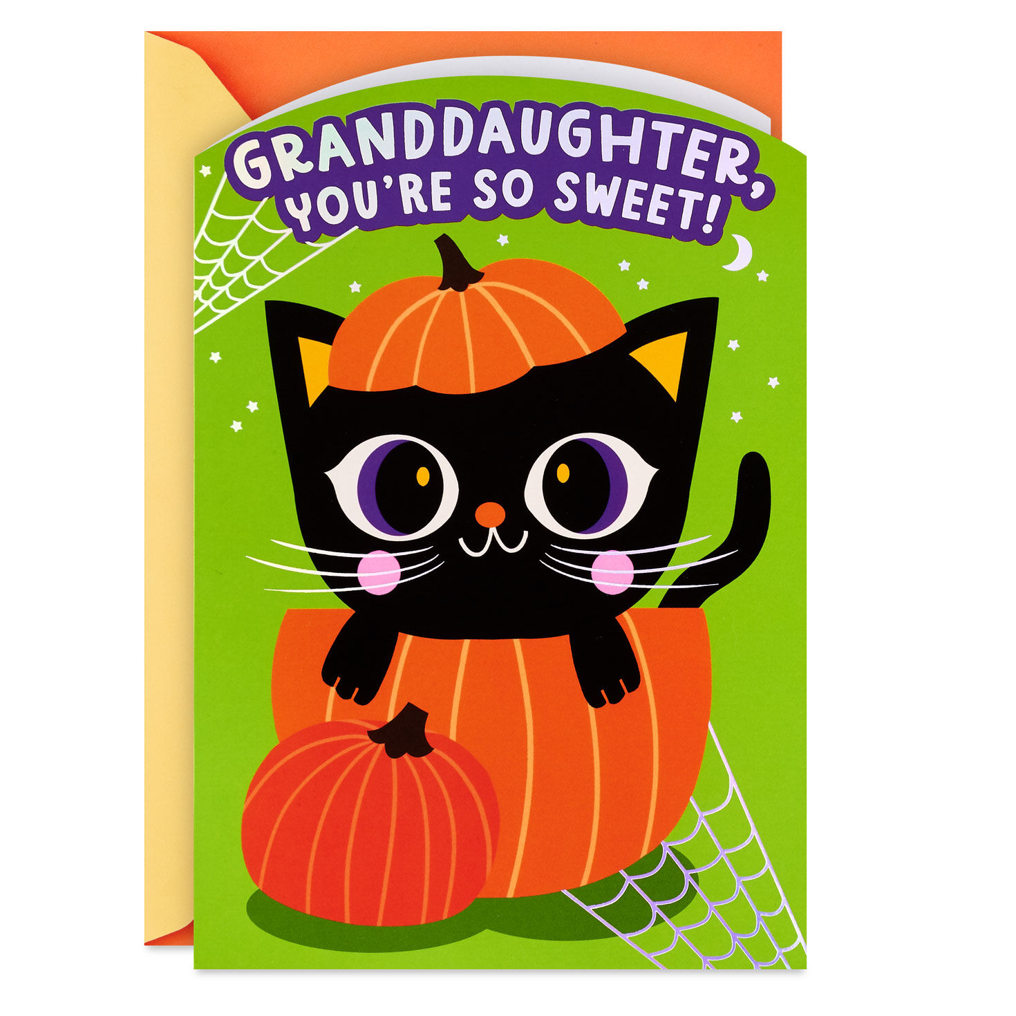 7686-you-re-so-sweet-halloween-card-for-granddaughter-1.jpg You're So Sweet Halloween Card for Granddaughter