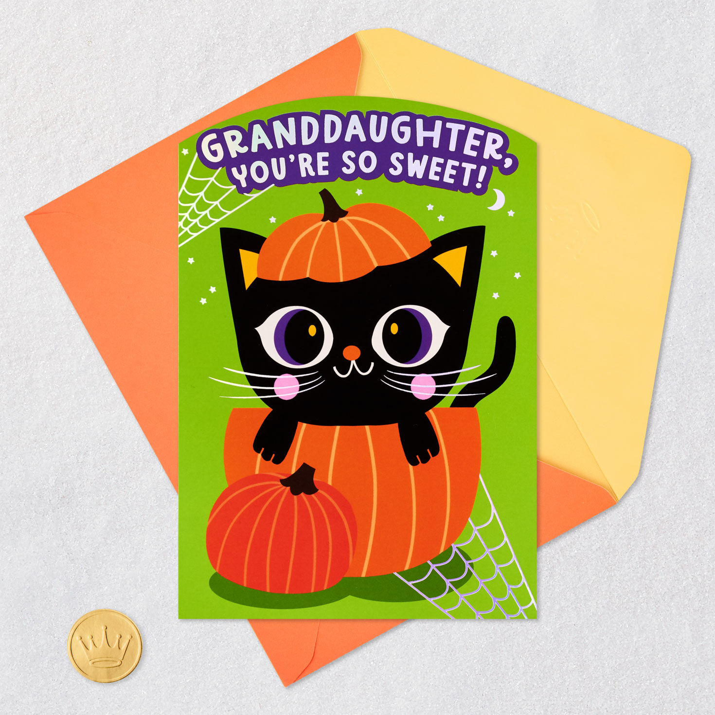 7686-you-re-so-sweet-halloween-card-for-granddaughter-5.jpg You're So Sweet Halloween Card for Granddaughter