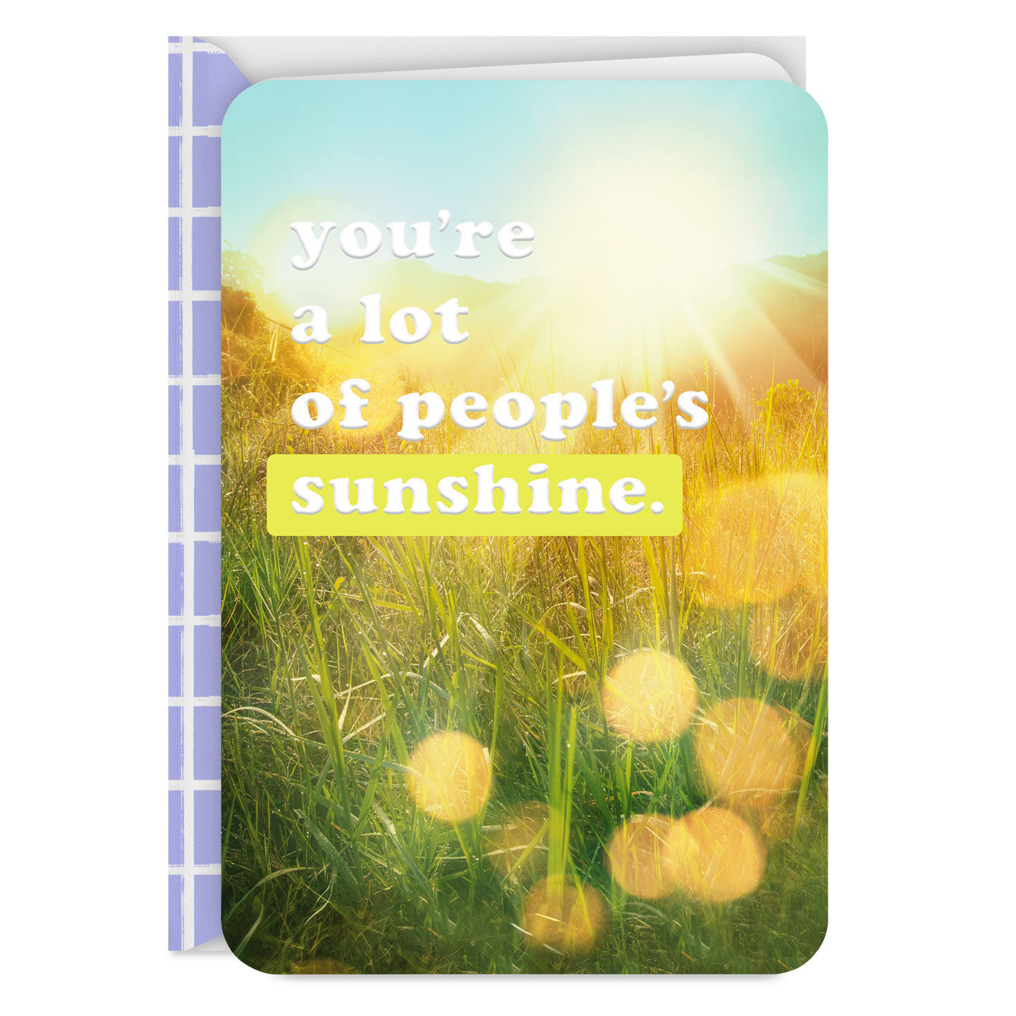 You Are Sunshine Card